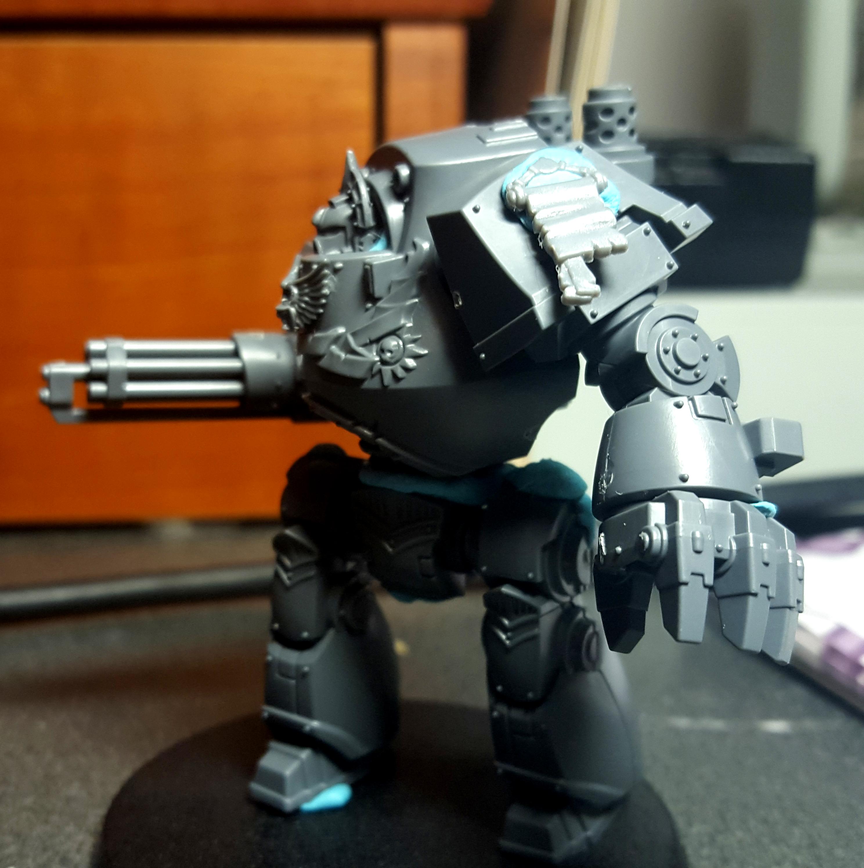 Assault Cannon, Betrayal At Calth, Blood Angels, Contemptor, Conversion, Dreadnought
