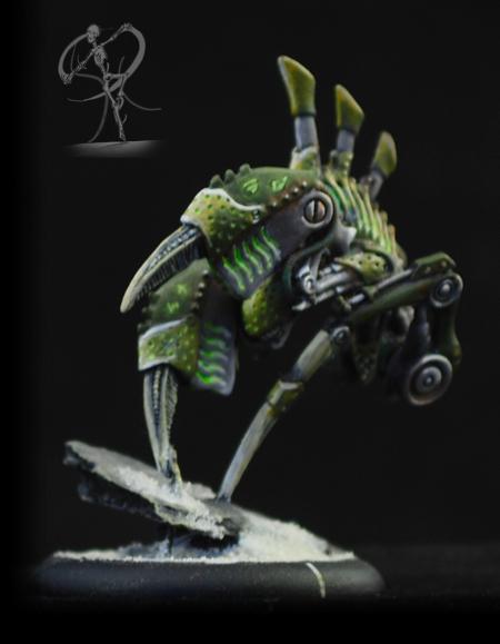 Bonejack, Cryx, Freehand, Glow, Green, Non-Metallic Metal, Robots, Runes, Steampunk