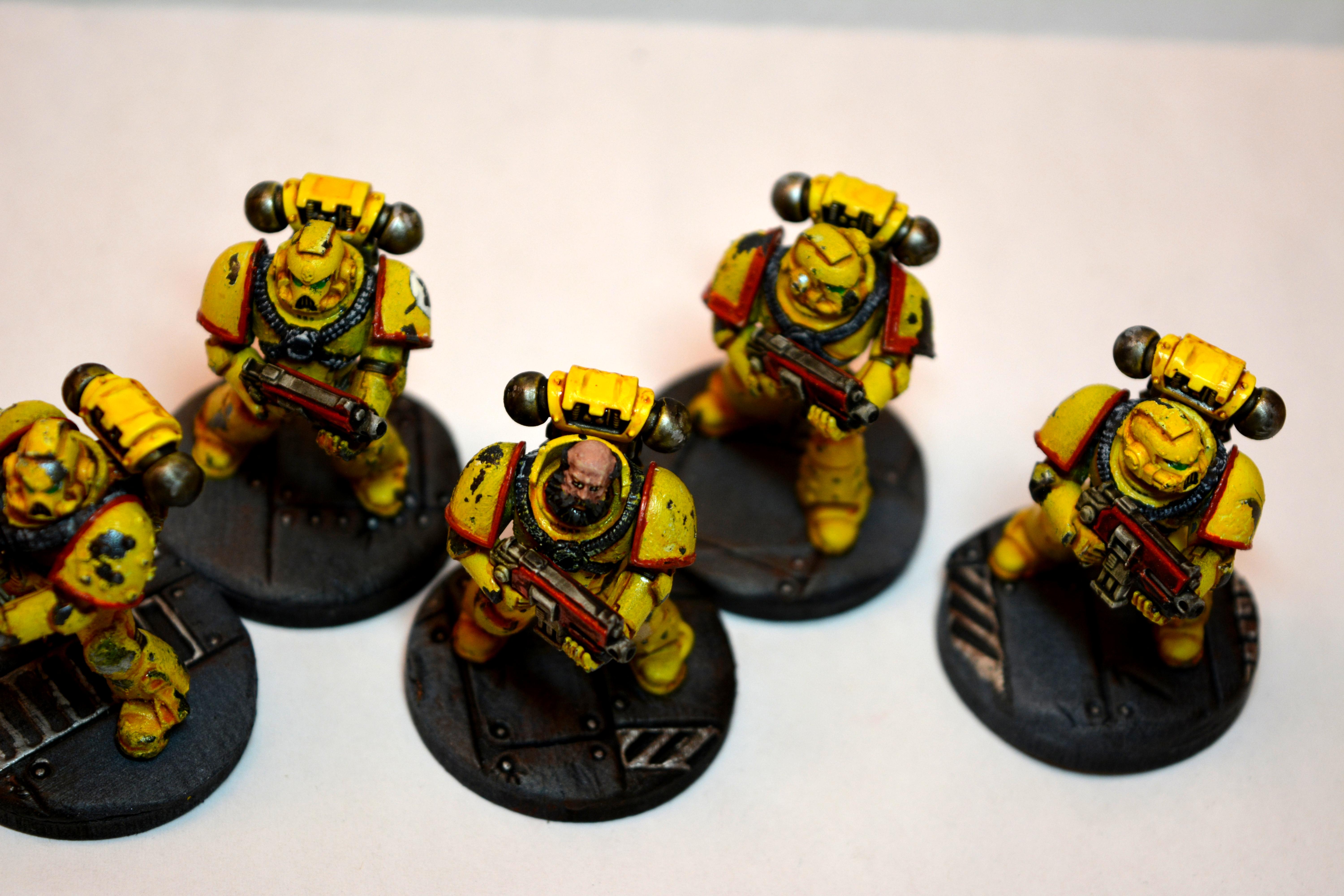 Fists, Imperial, Imperial Fists, Space, Space Marines, Warhammer 40,000, Warhammer Fantasy