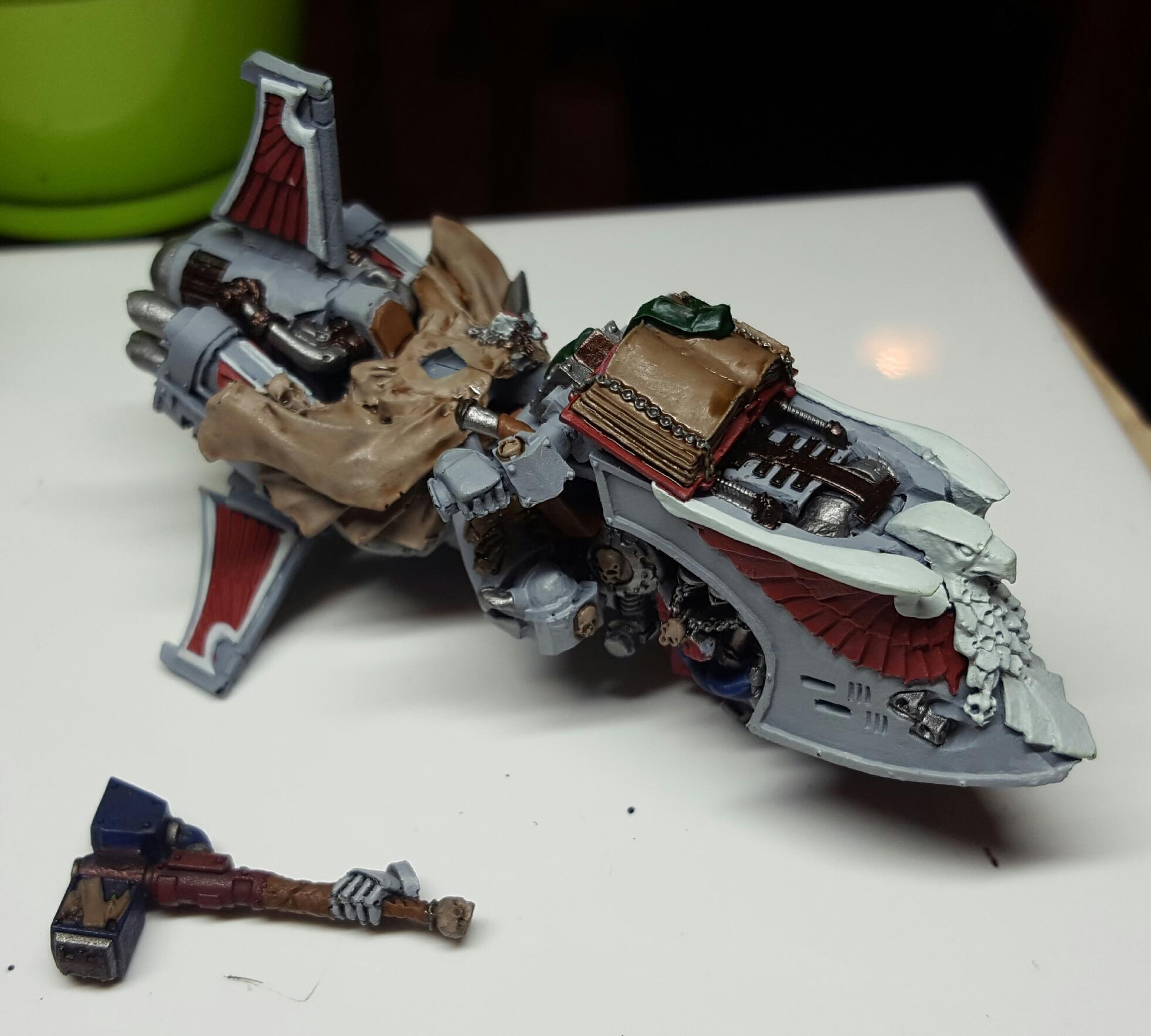 Chaptermaster on bike WIP 3 Left