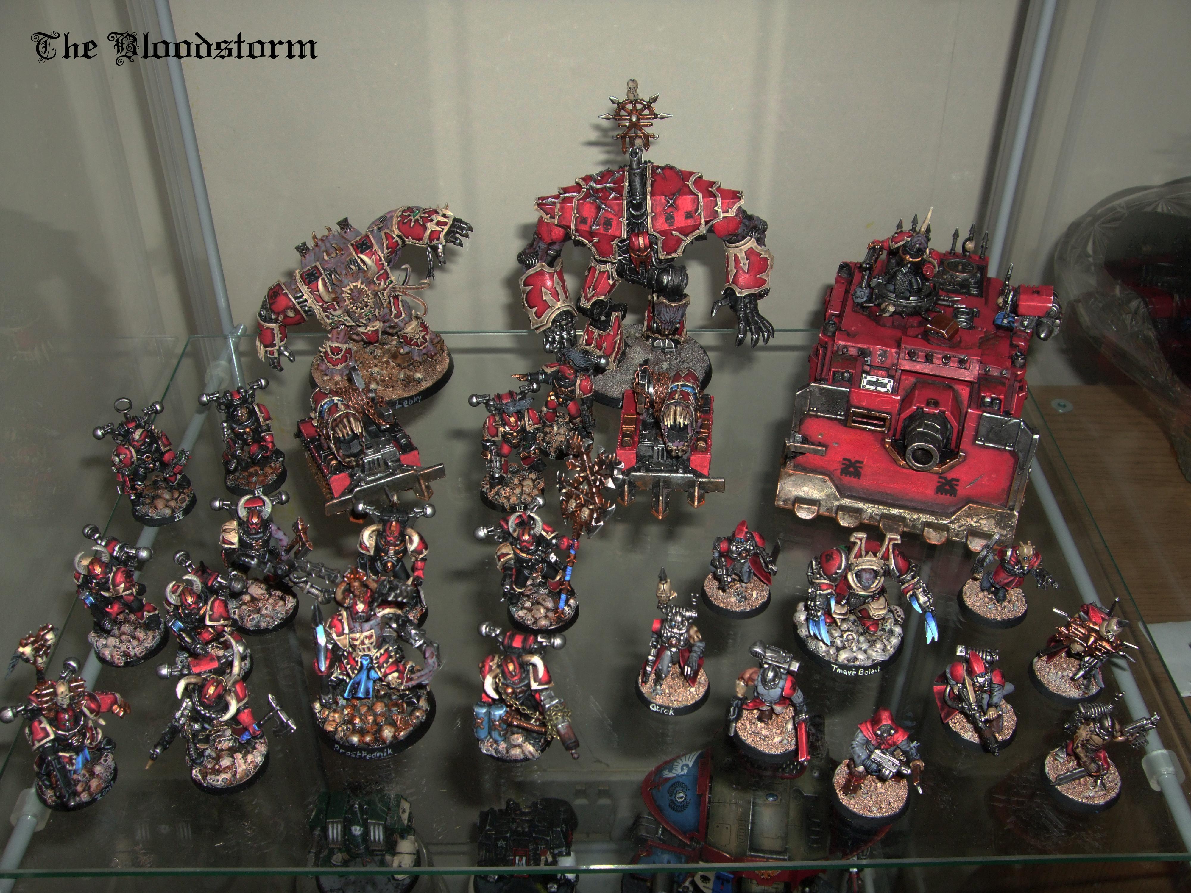Army, Chaos Space Marines, Dark Mechanicus, Forge World, Khorne, Red, Warpsmith