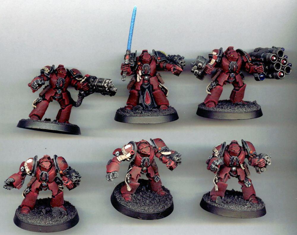 Blood Angels, Grey Knight -&gt; Blood Angel terminators