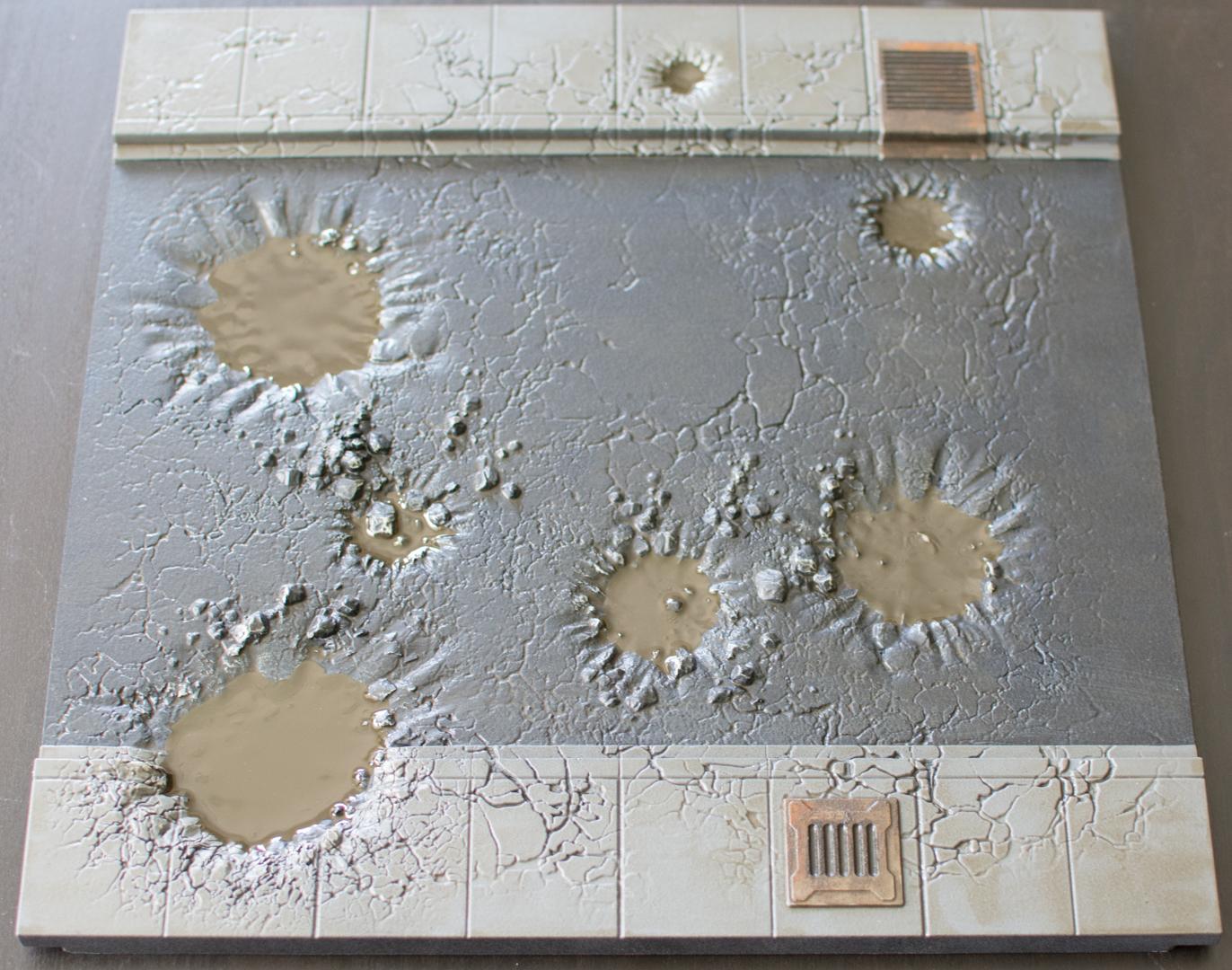 Tablescape Damaged Streets