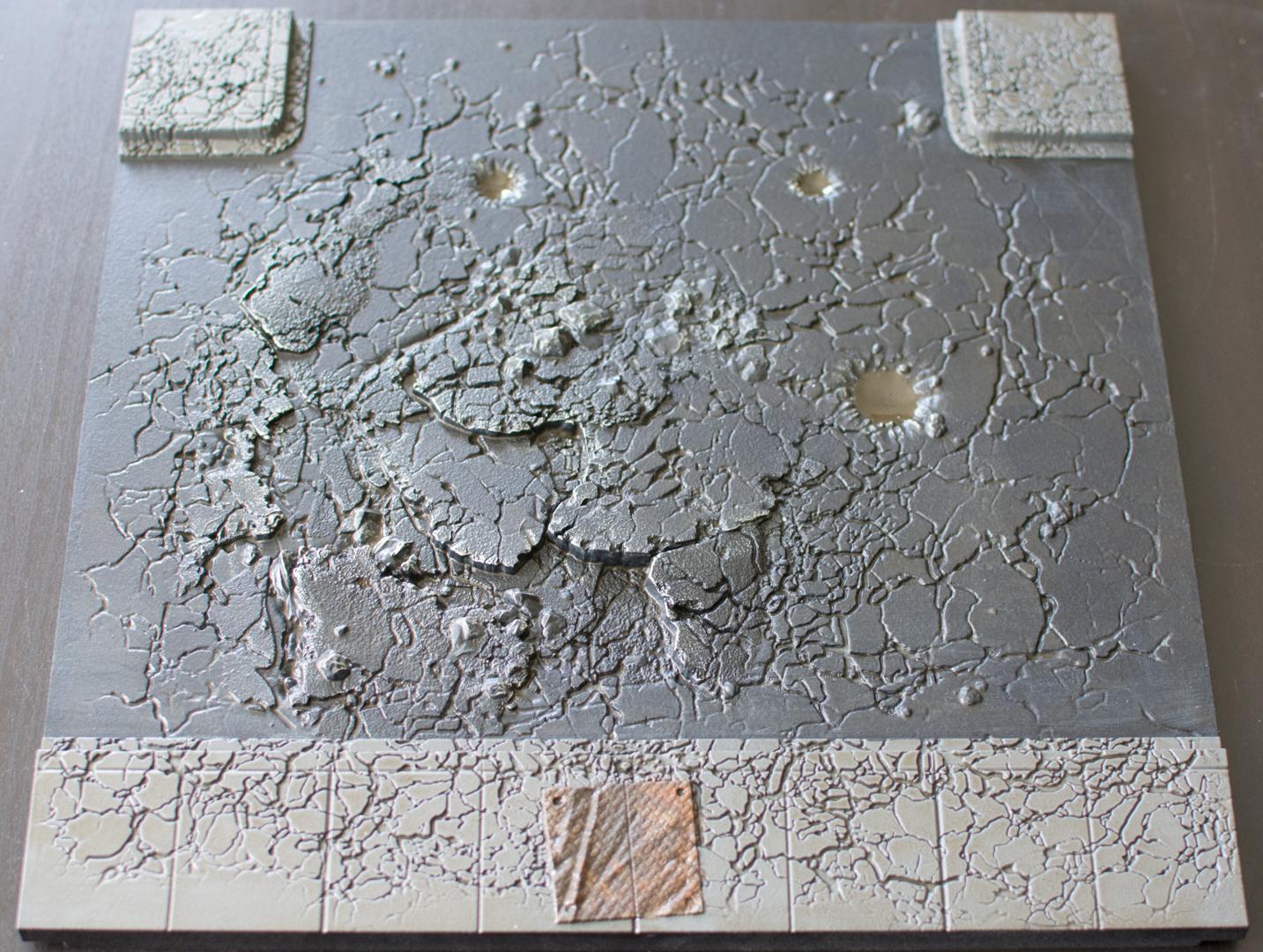 Tablescape Damaged Streets