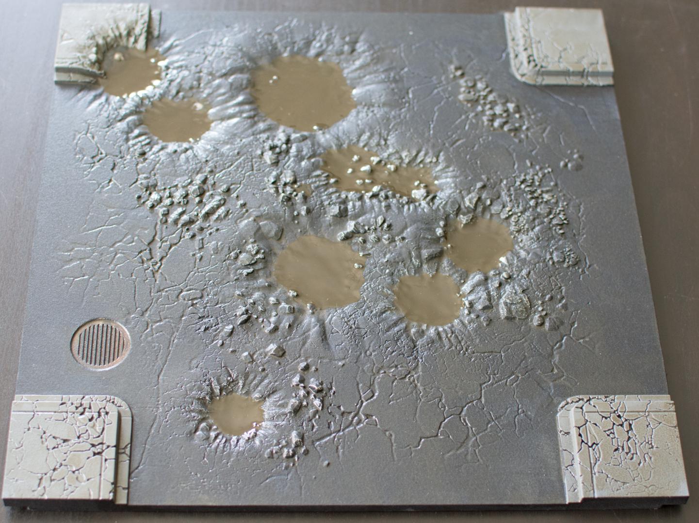 Tablescape Damaged Streets