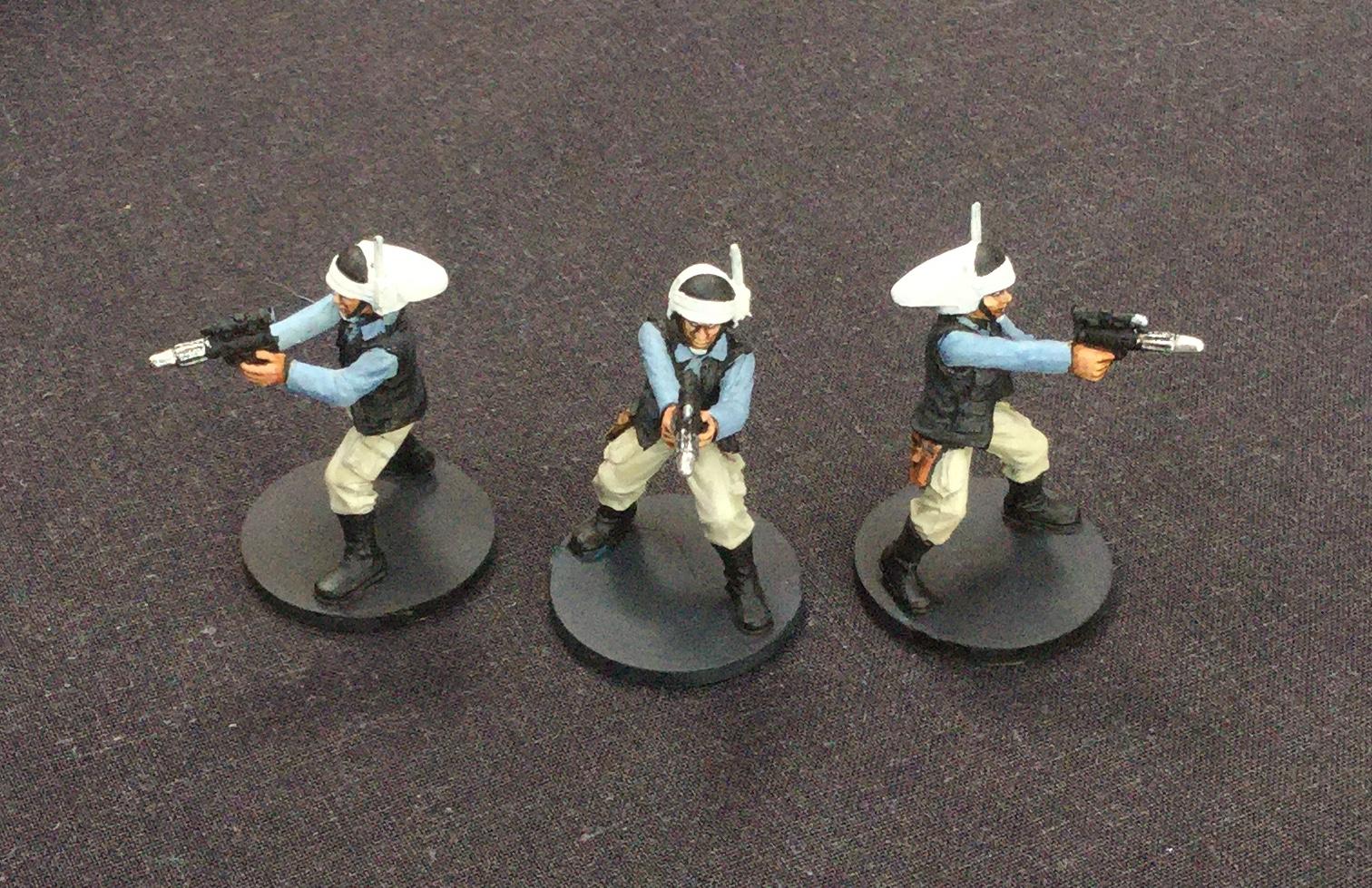 Miniatures, Painted, Rebel, Star Wars