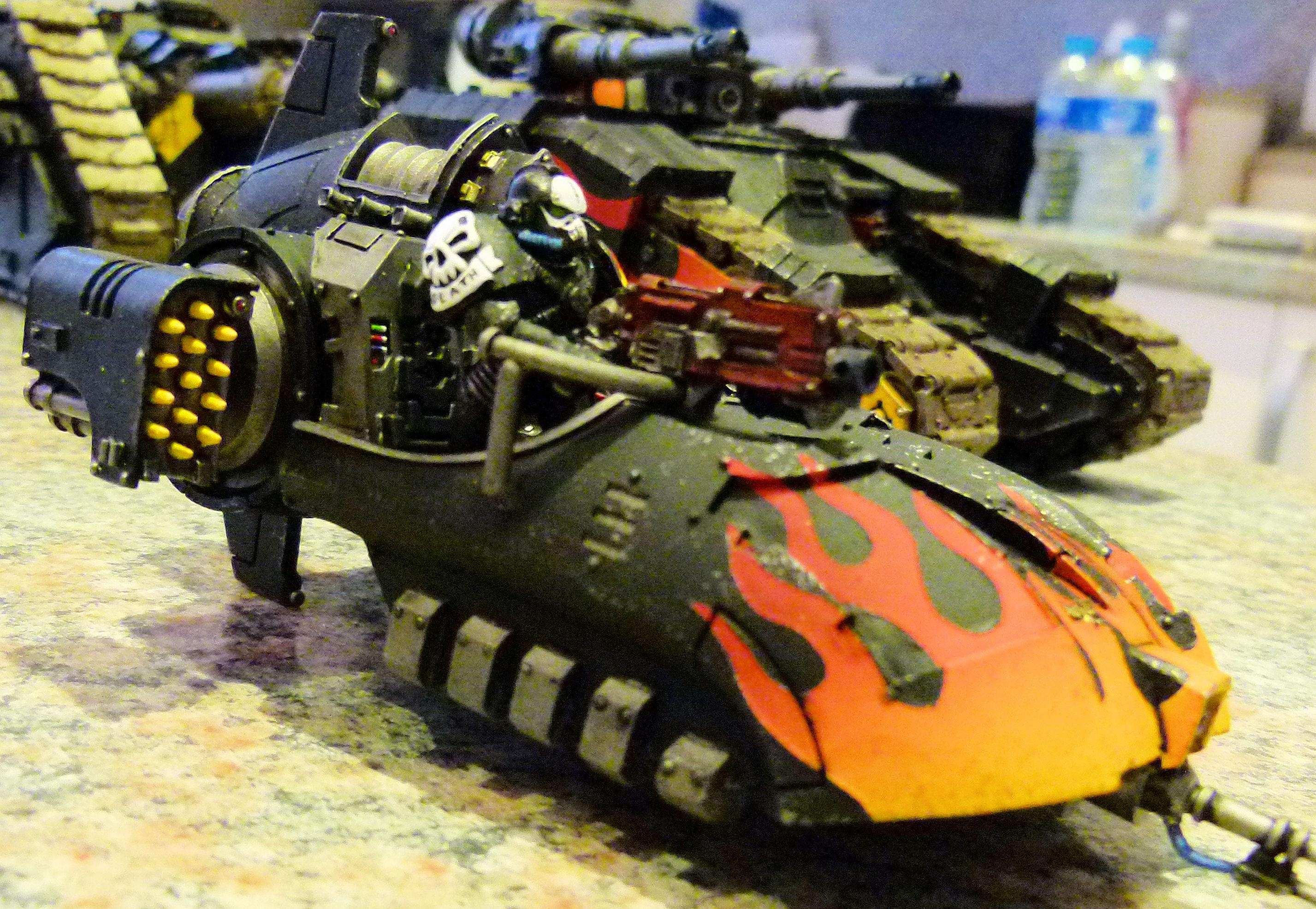 Legion of the Dead Javelin with Missile Launchers side view