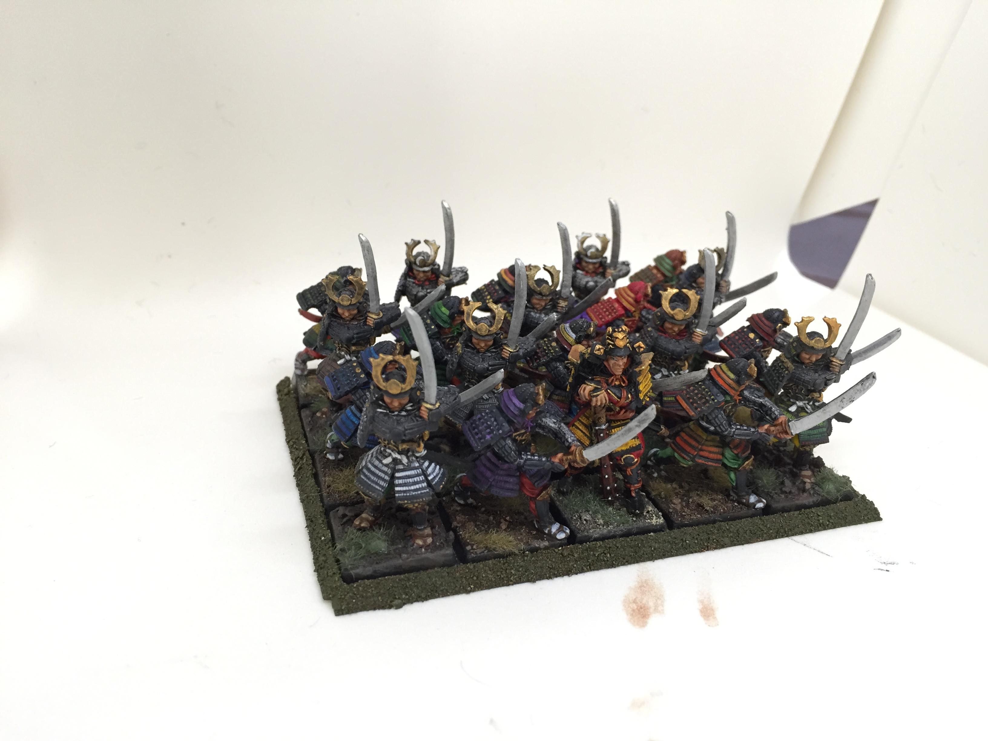 Aeg, Clan War, Kings Of War, May 2016, Samurai