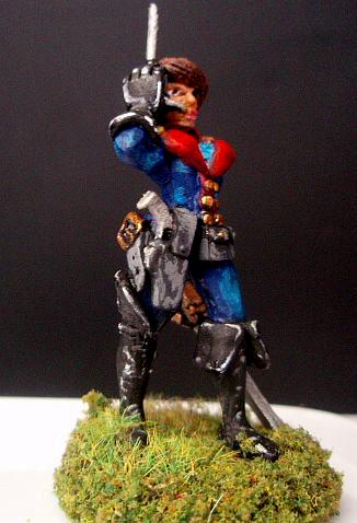 Sculpted officer of fleet