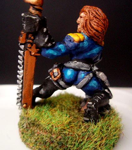 sculpted arty officer