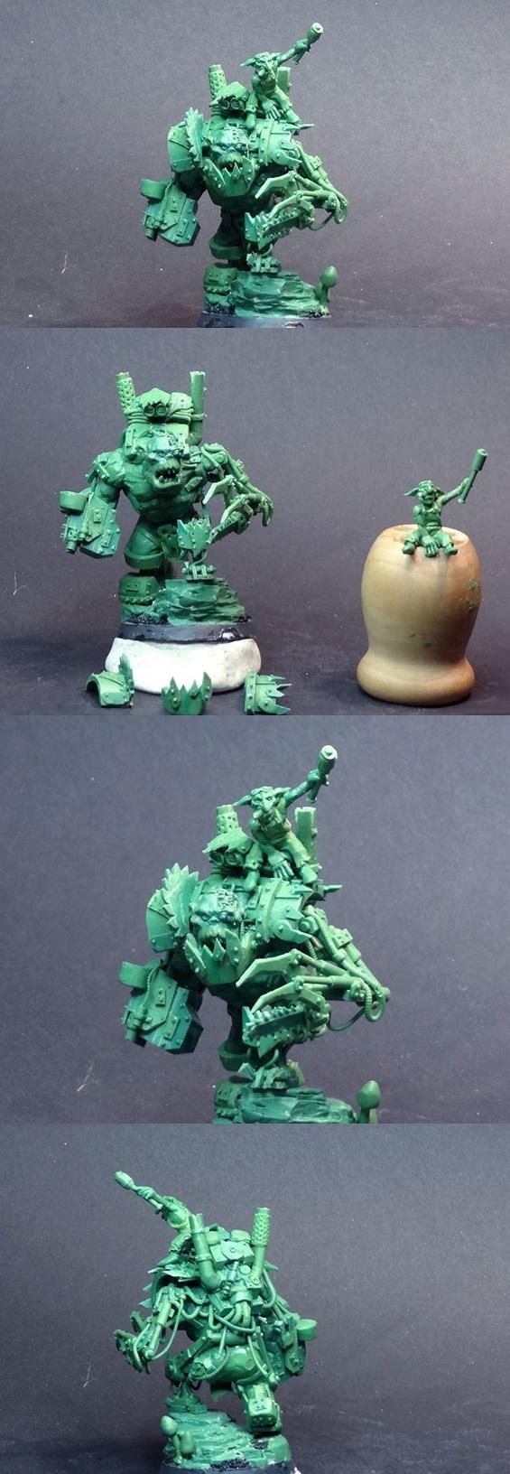 Orks, Scratch Build, Warboss