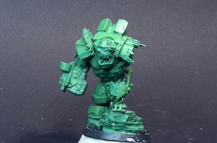 Warboss Sculpt WIP