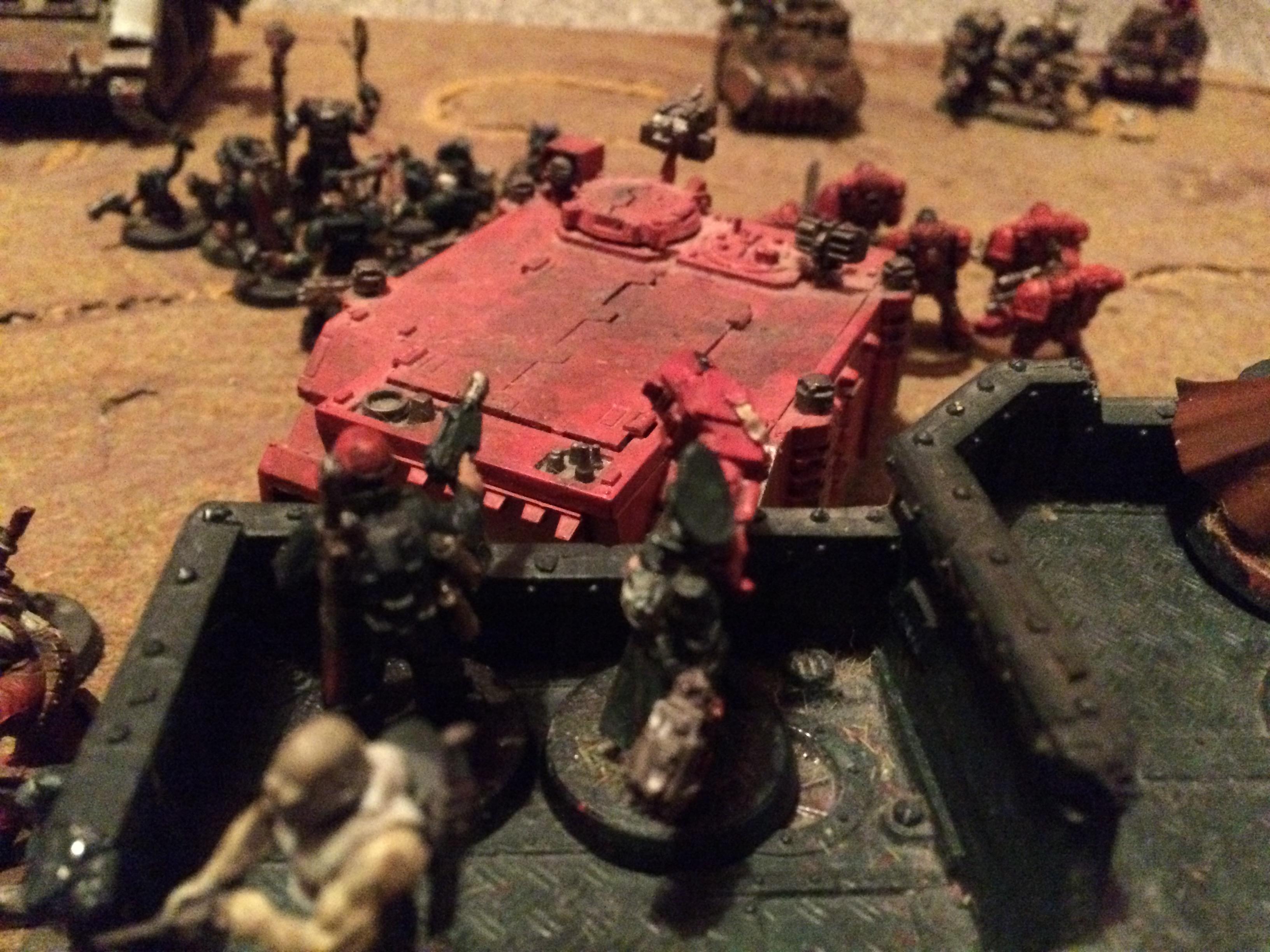 Battle, Defense, Imperial Guards, Orks, Space Marines