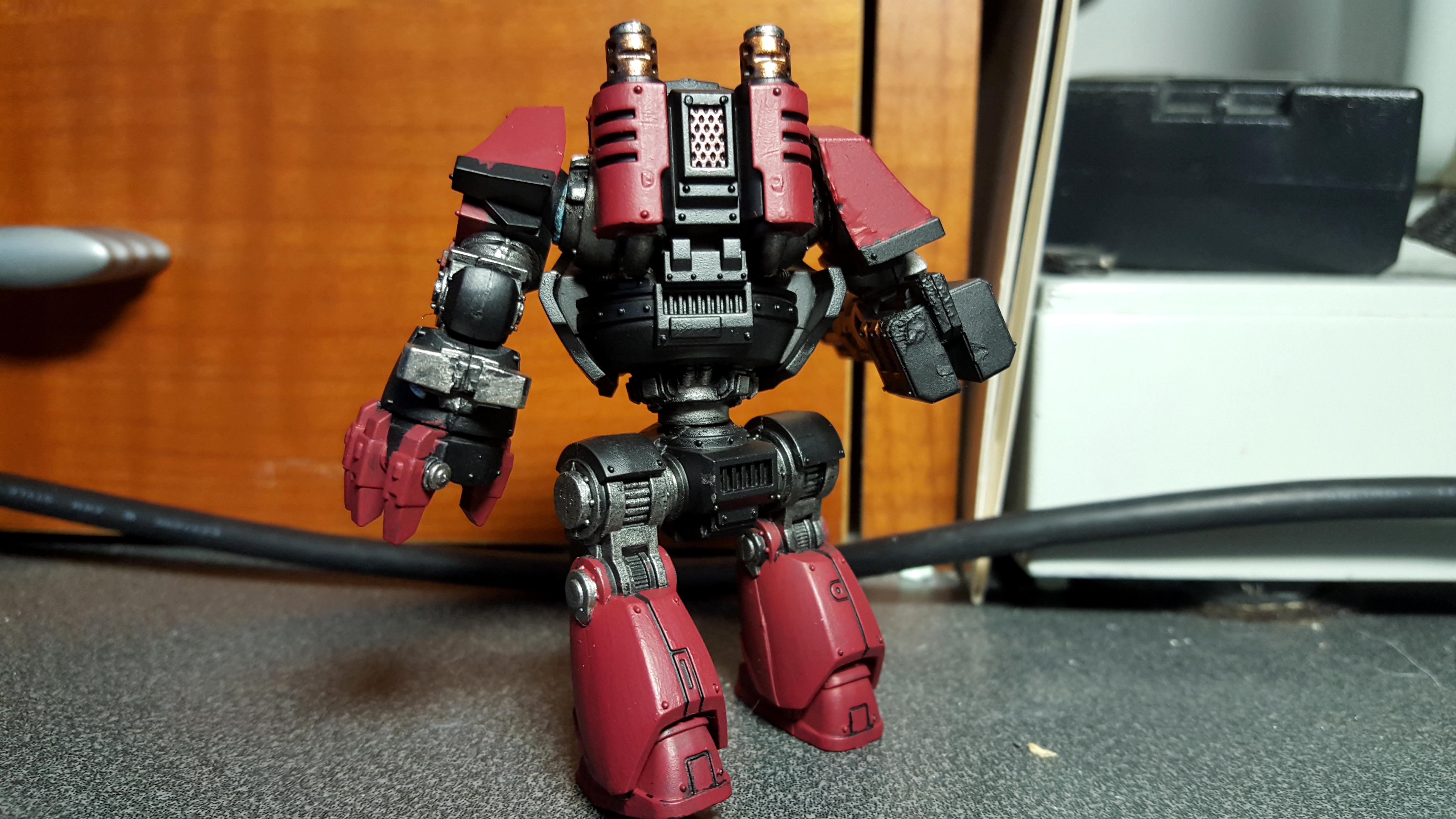 Assault Cannon, Blood Angels, Contemptor, Dreadnought