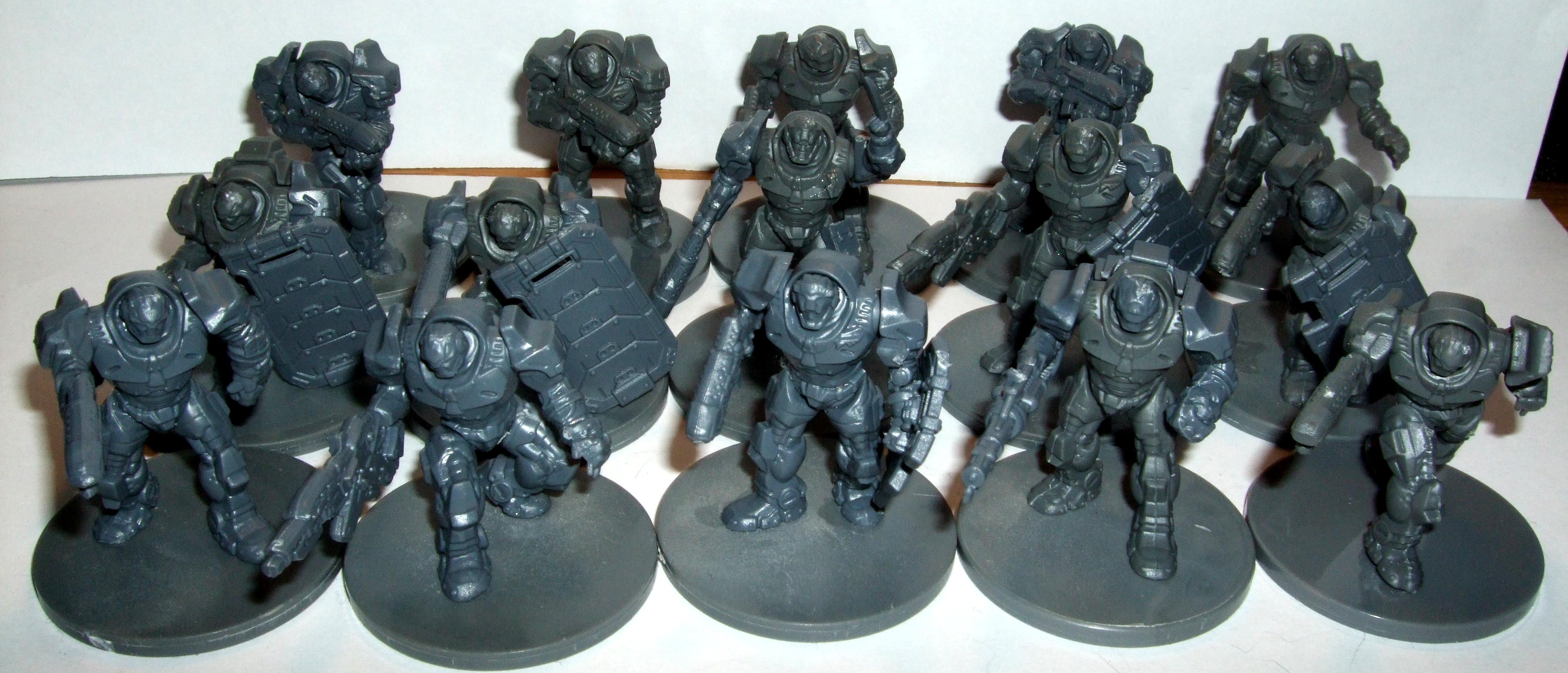 Deadzone, Enforcers, Peacekeepers, Terminator Armor, Warpath