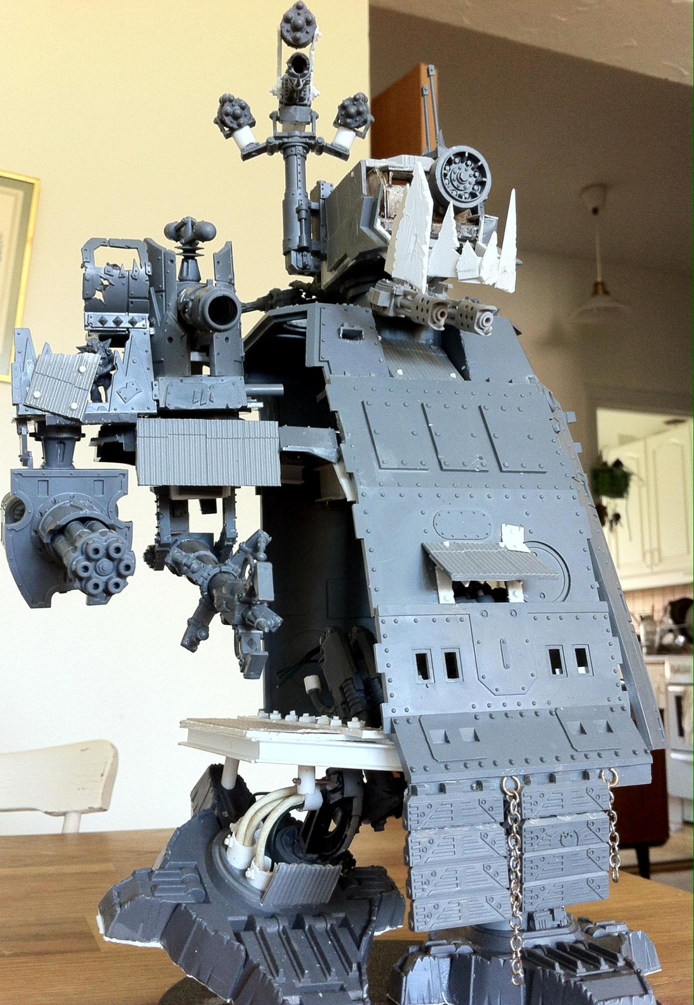 Orks, Scratch Build, Stompa, Warhammer 40,000