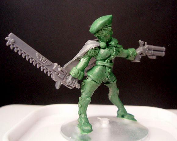 Astra Militarum, Commissars, Imperial Guard, Sculpting, Sister's Of Steel