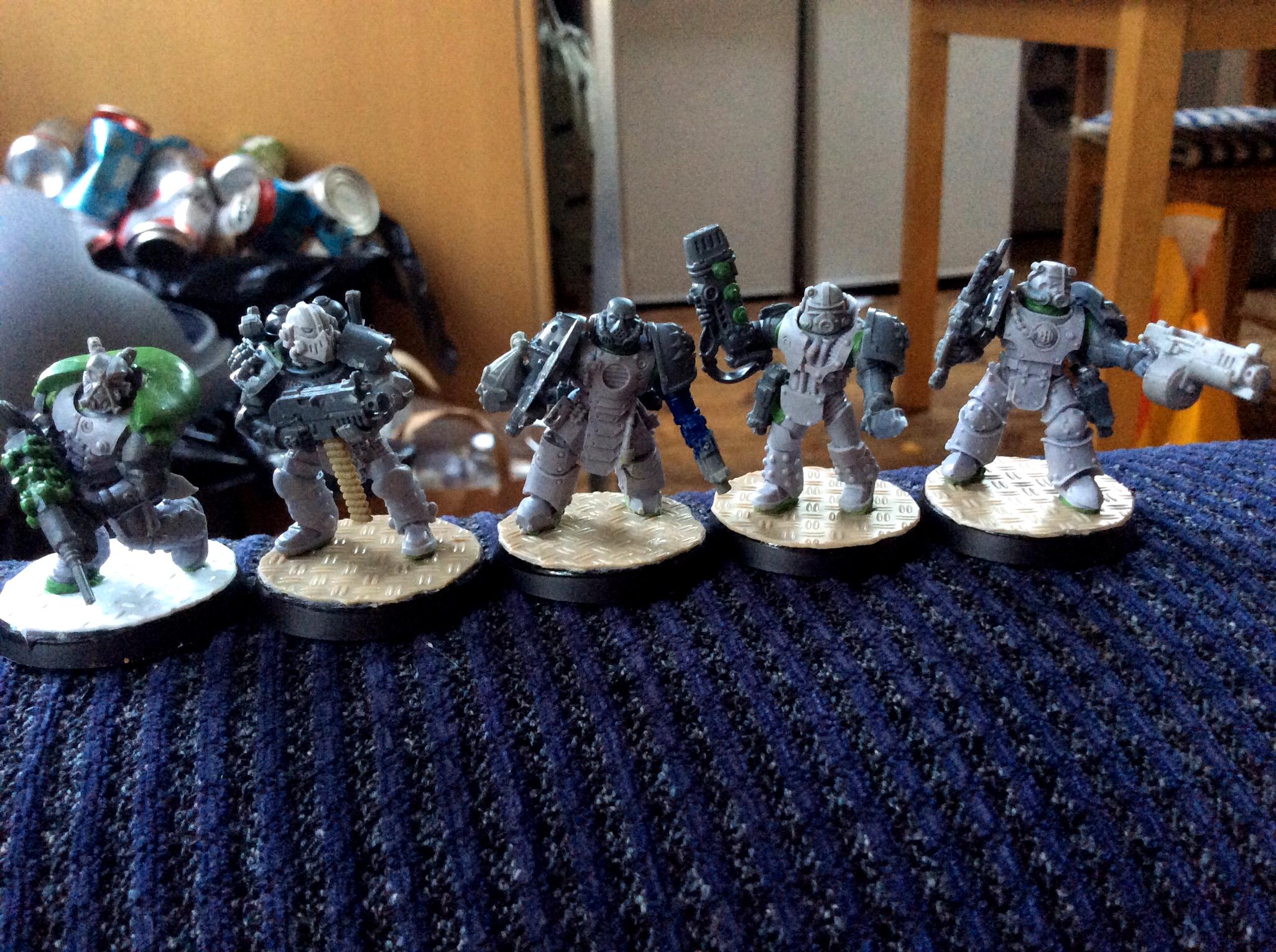 Chaos, Fallout, Nurgle, Plague Marines, Power Armour