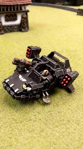 Dark Angels, Land Speeder, Ravenwing