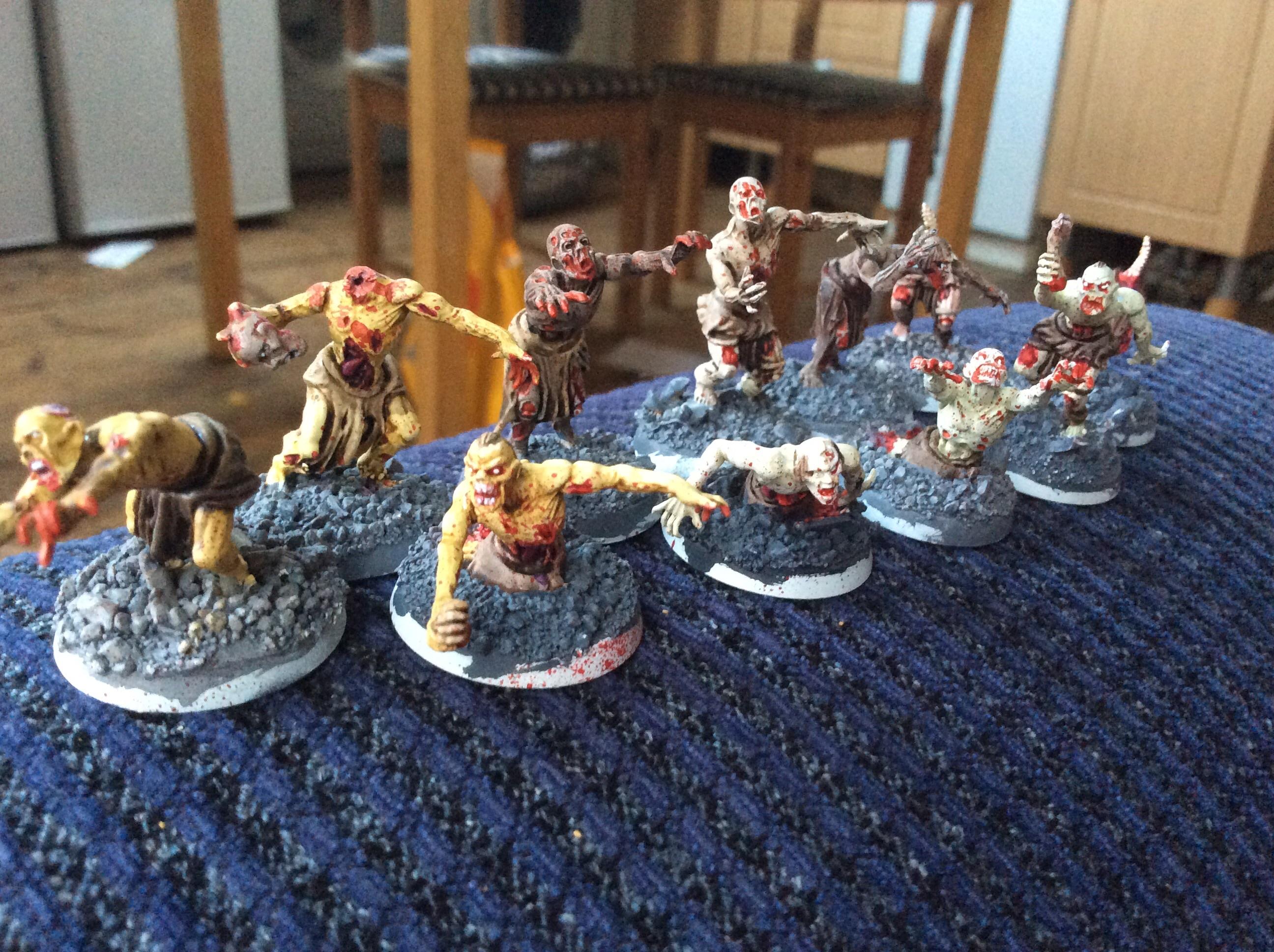 Feral Ghouls/plague zombies