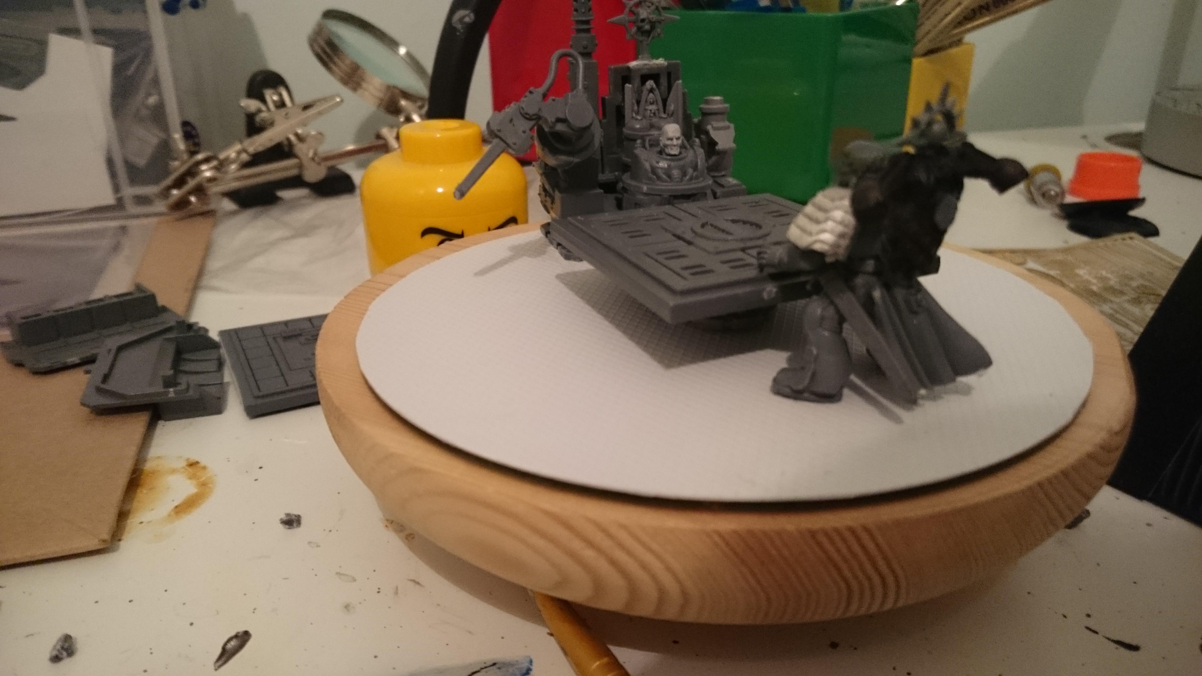 Setting the table 