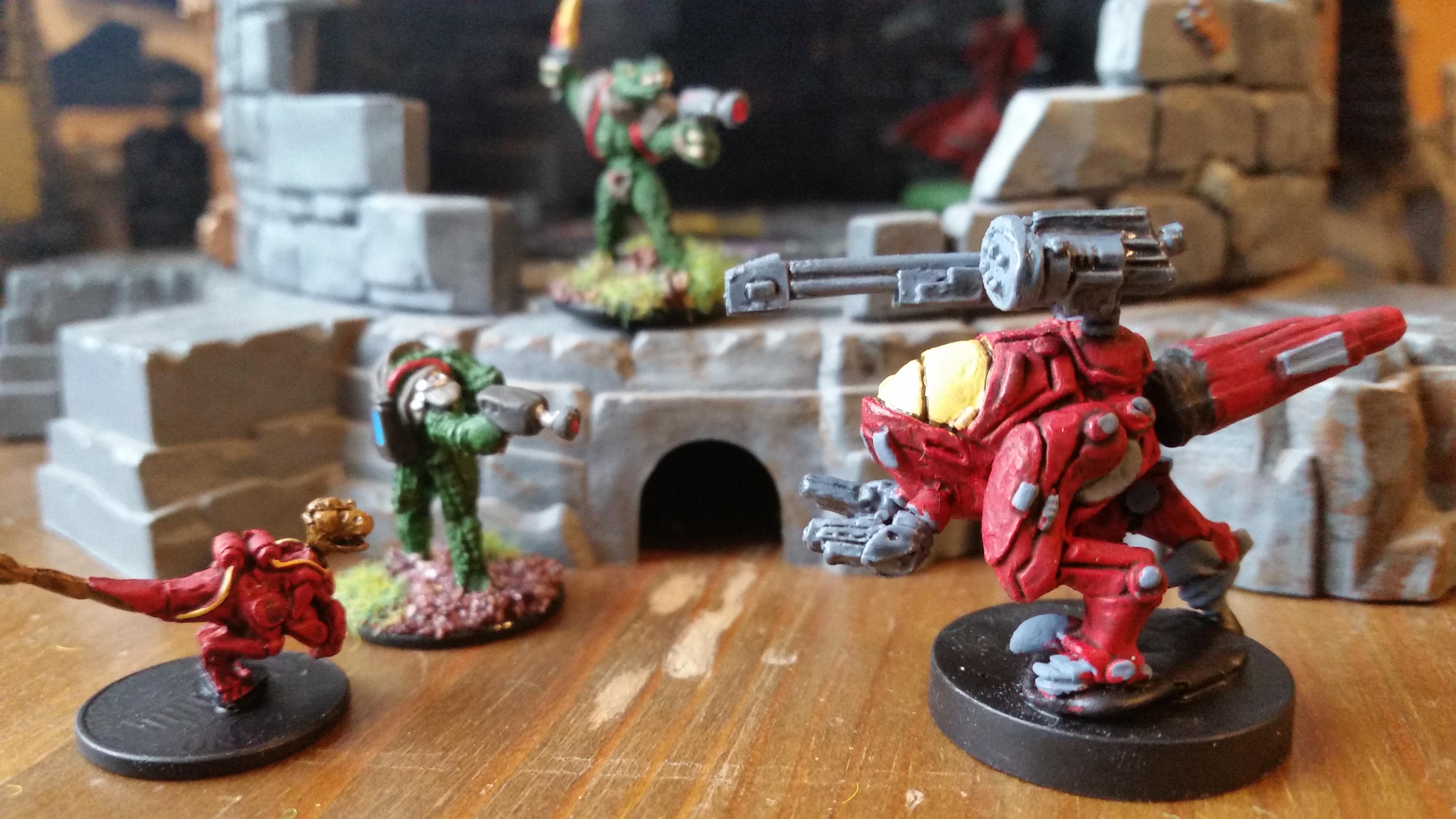 15mm raptor and mecha
