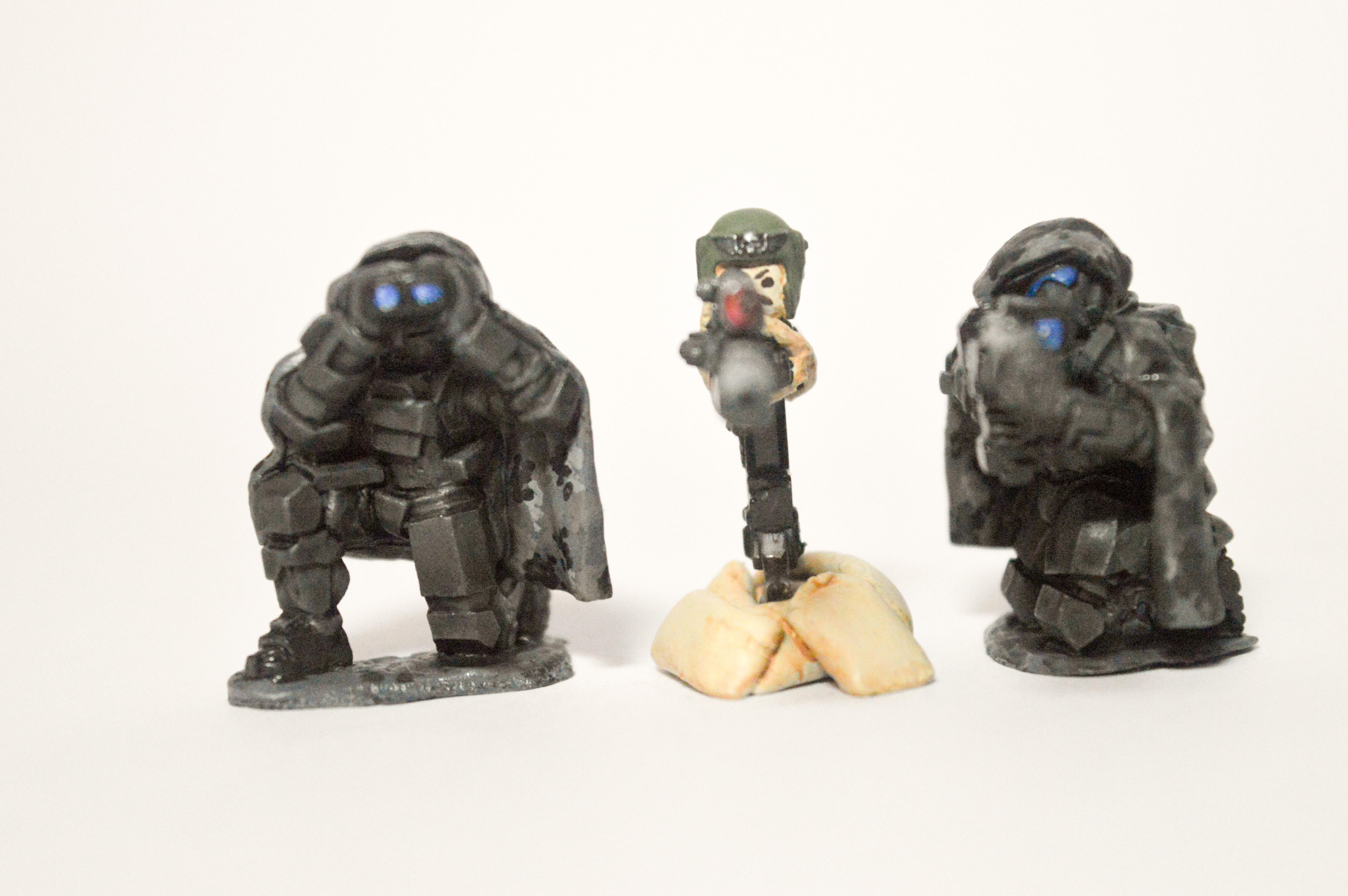 Decoy, Dummy, Imperial Guard, Snipers