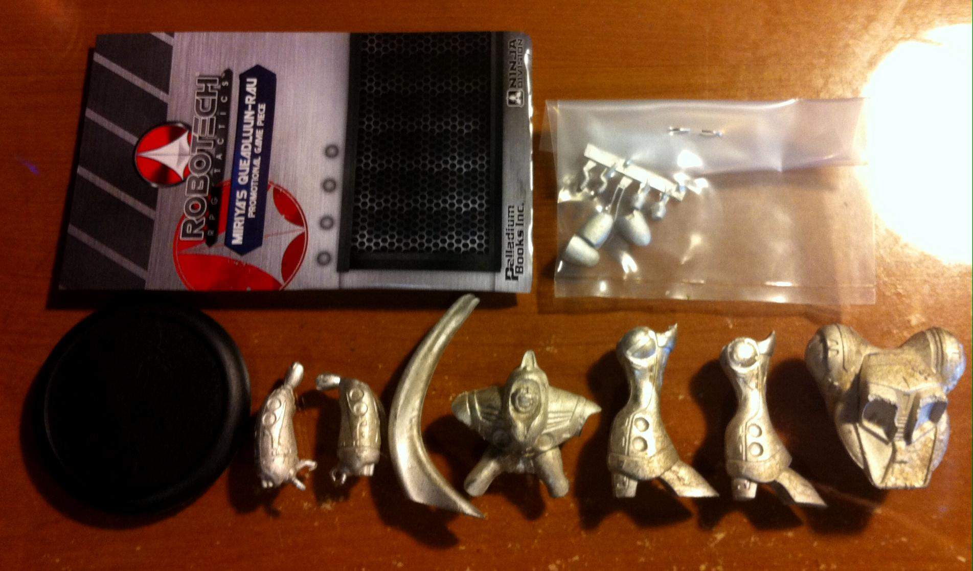 Backer, Figure, Palladium, Promotional, Robotech