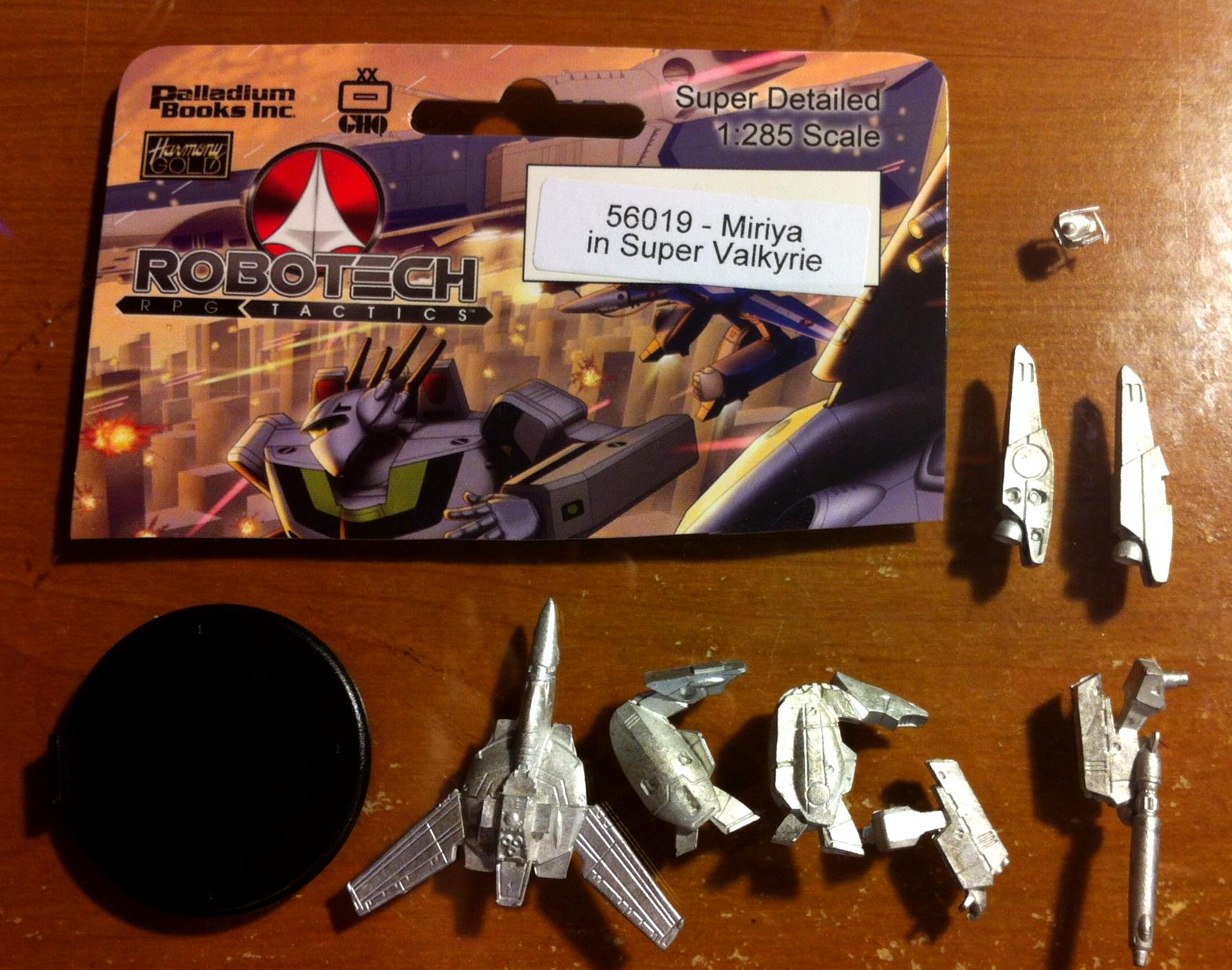 Backer, Figure, Palladium, Promotional, Robotech