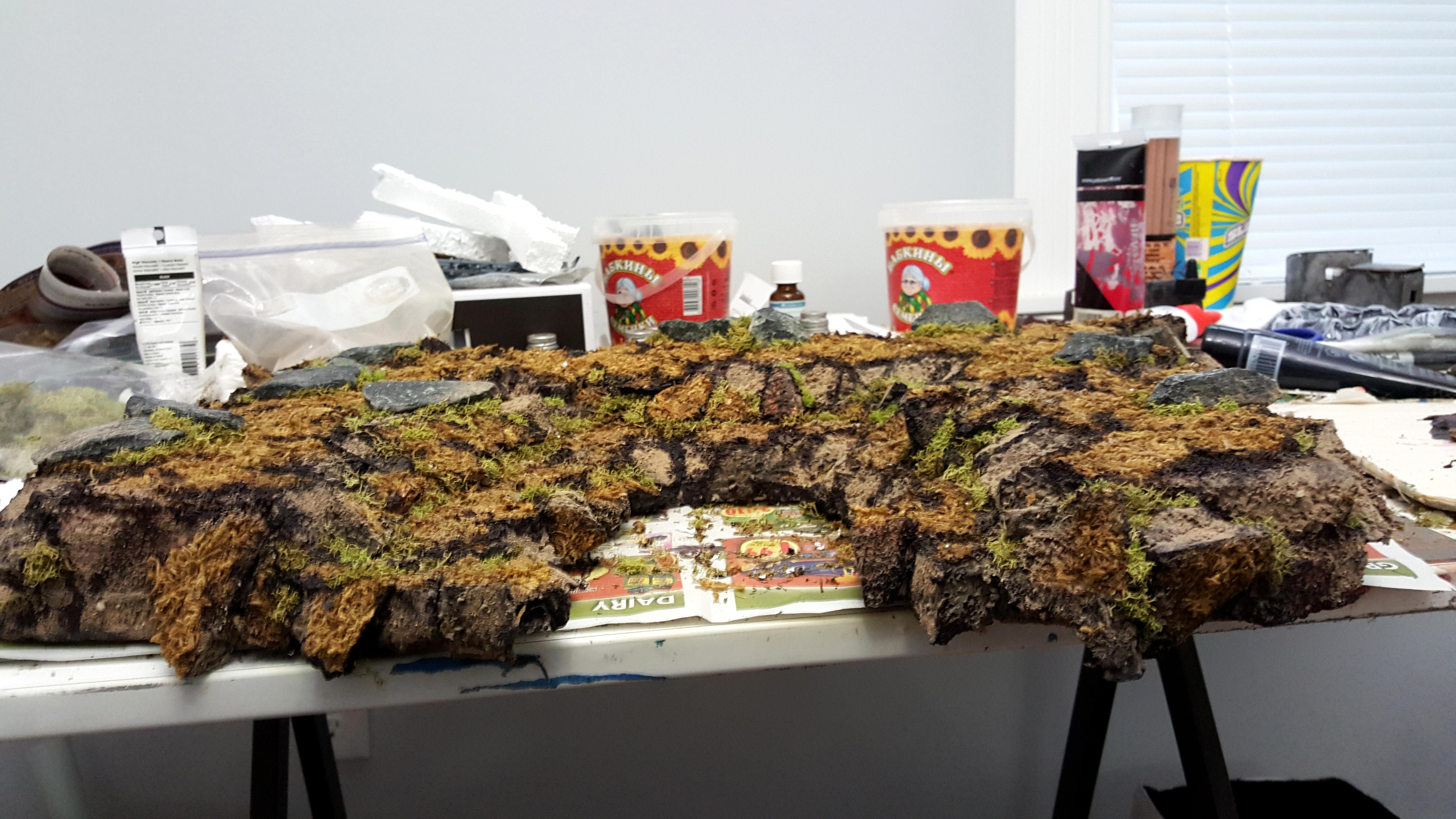 Finish terrain conversion