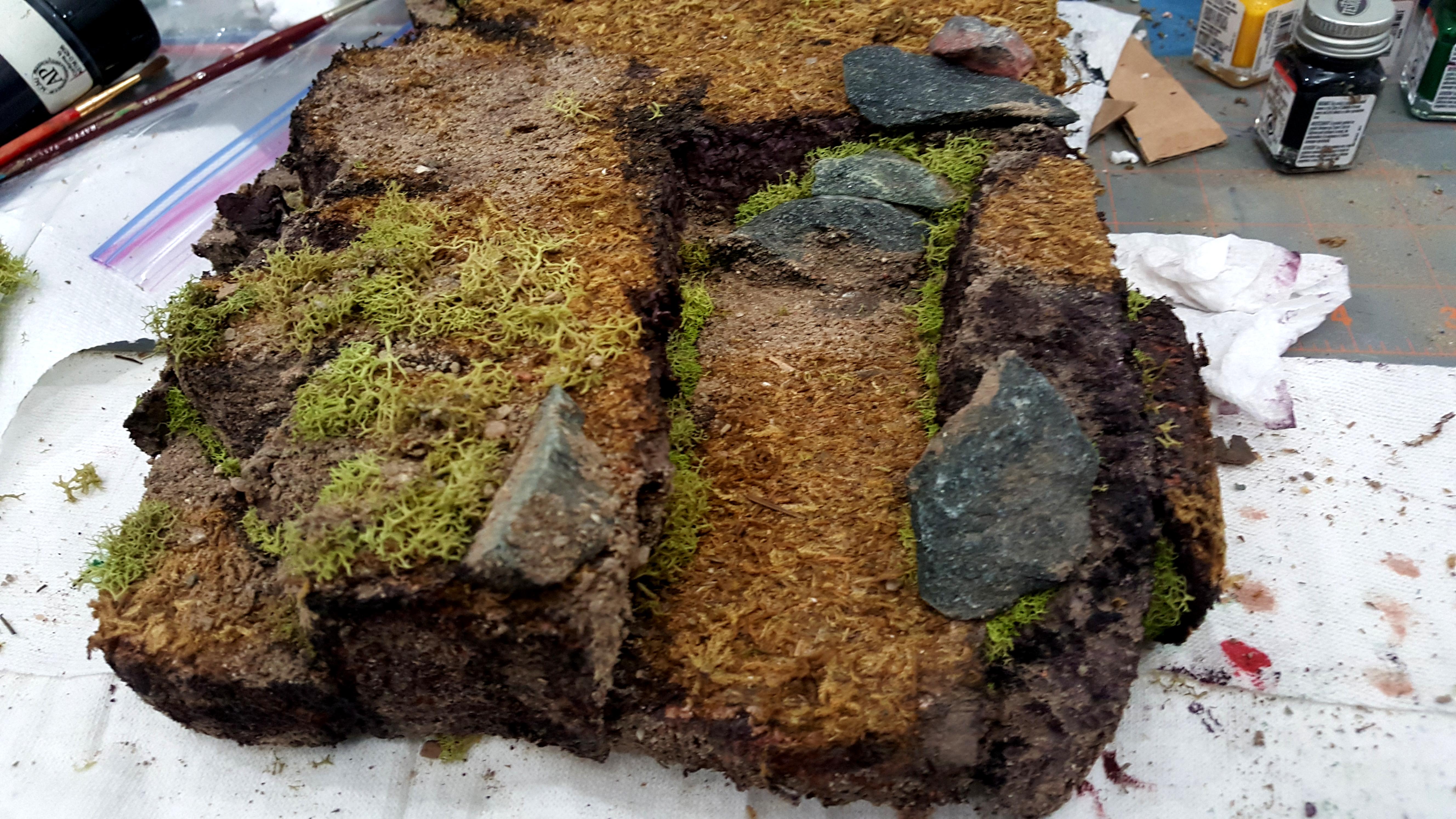 Finished little hill