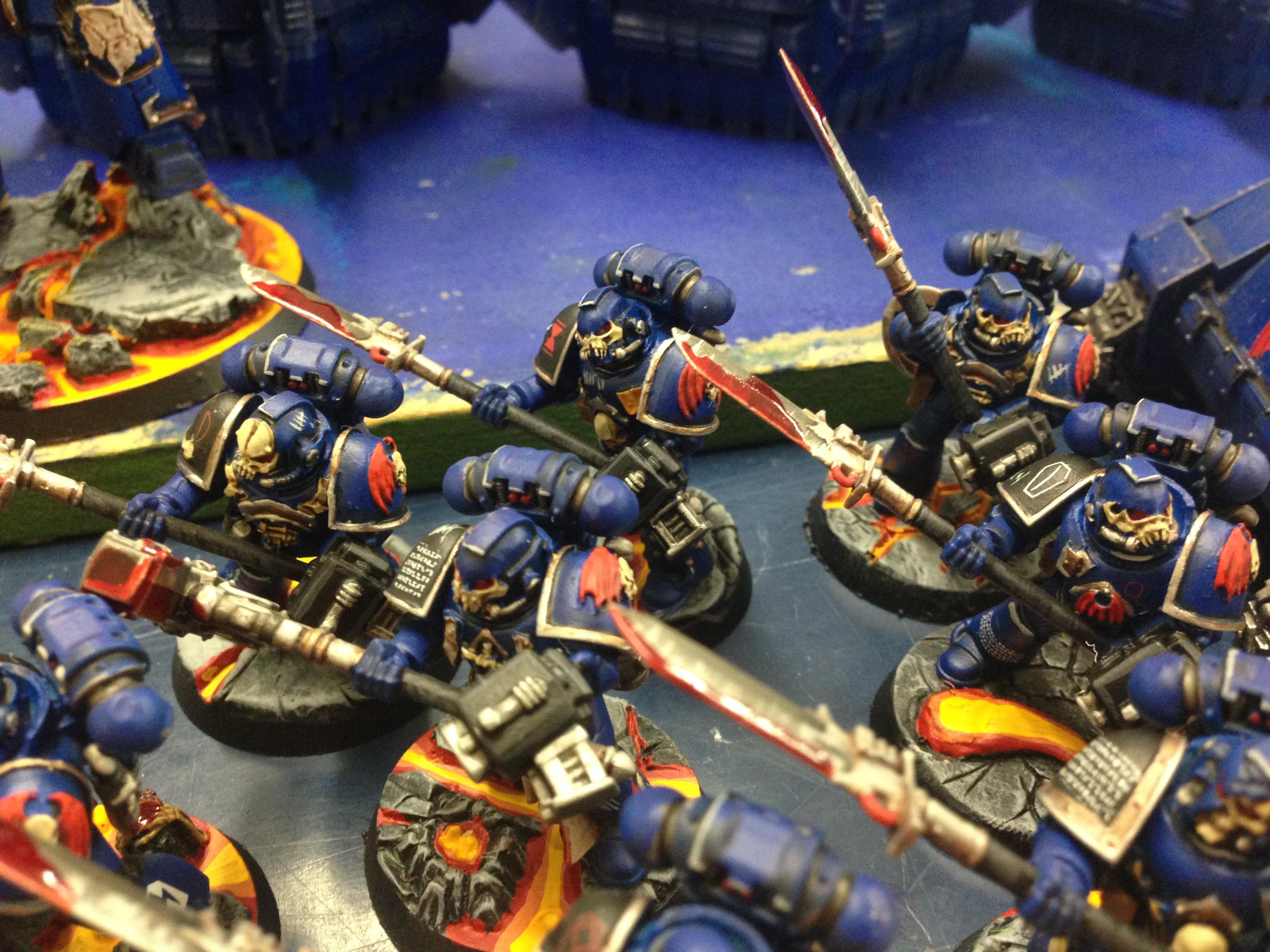 Blue, Chaos, Chaos Space Marines, Nightlords