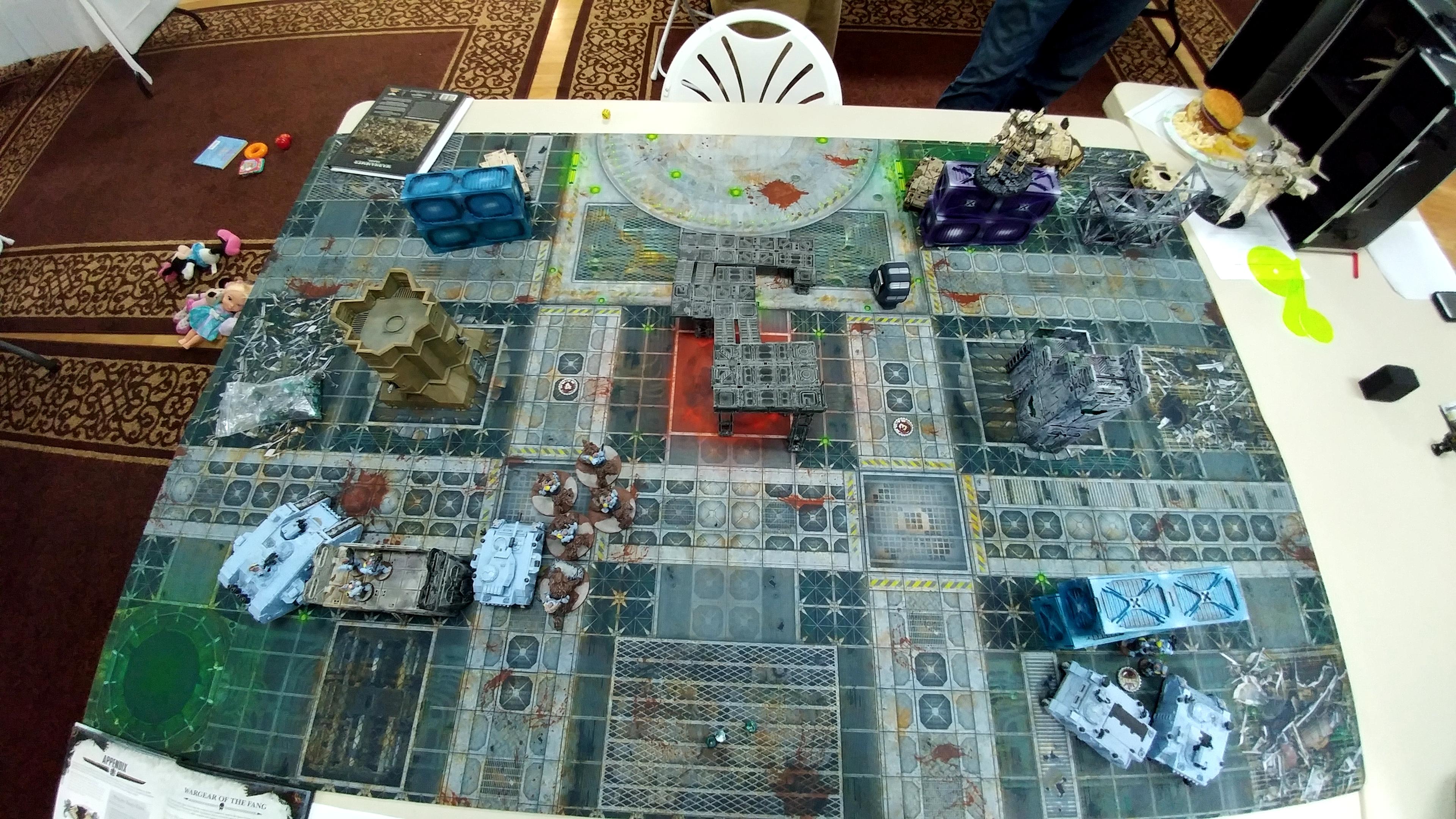 Death Guard, Space Wolves, Terrain, Tounament