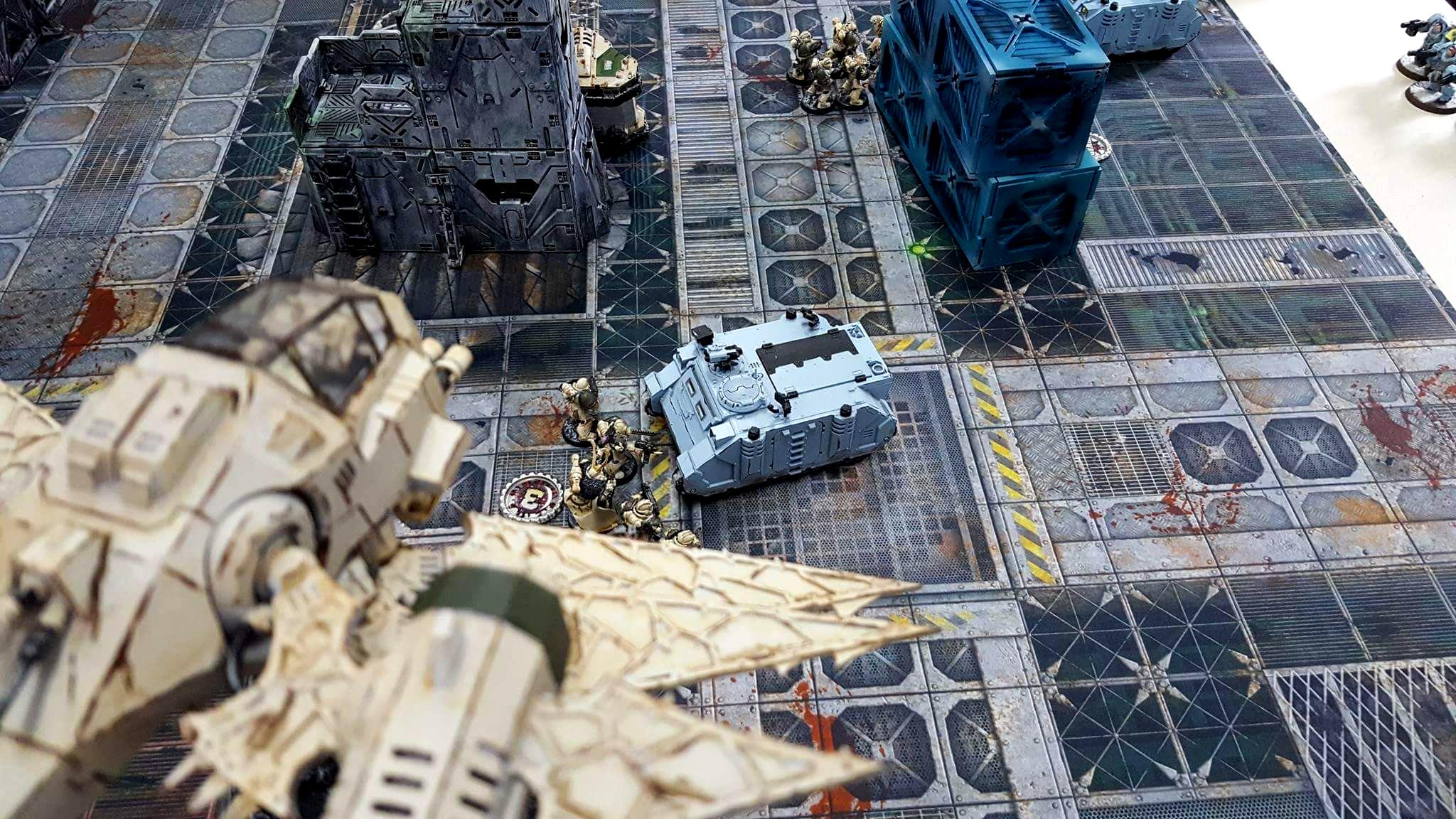 Death Guard, Heldrake, Space Wolves, Terrain, Tournament