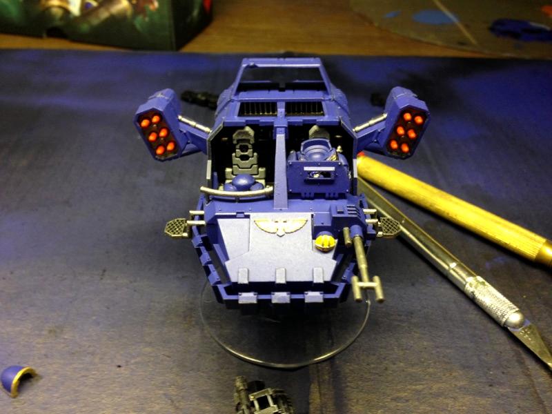 Land Speeder in progress