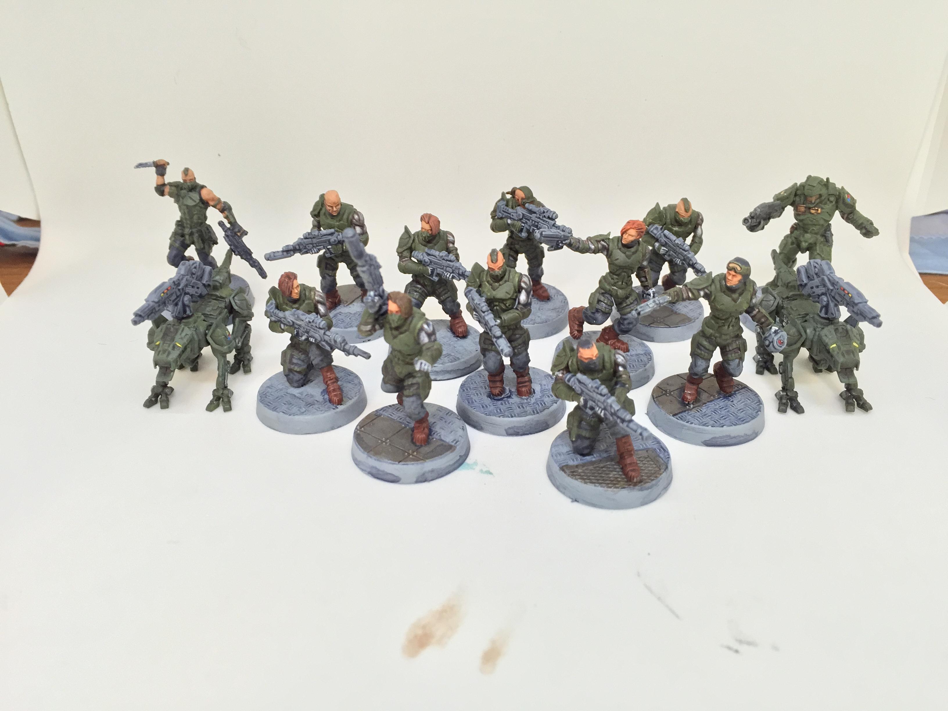 Deadzone, Enforcers, June 2016, Mantic, Pathfinders
