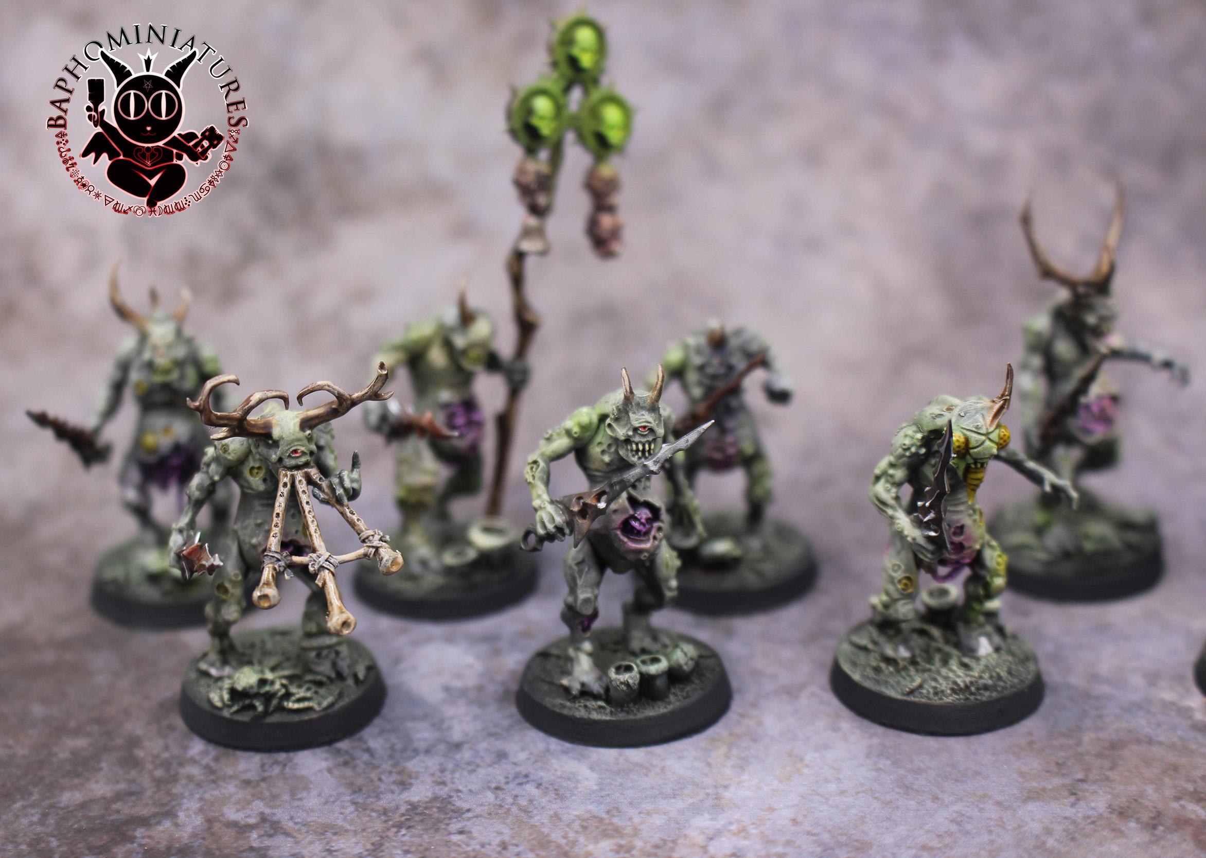 Chaos Daemons, Daemons, Plaguebearers