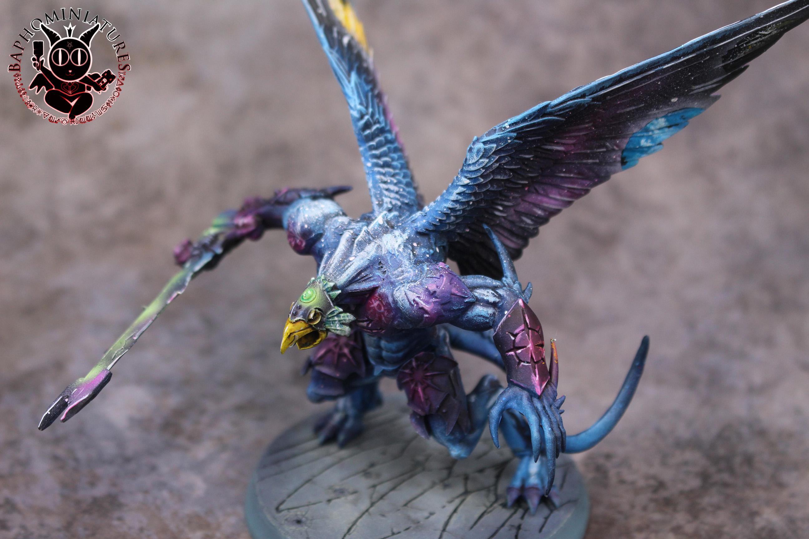Bloodcrushers, Conversion, Daemon Prince, Tzeentch