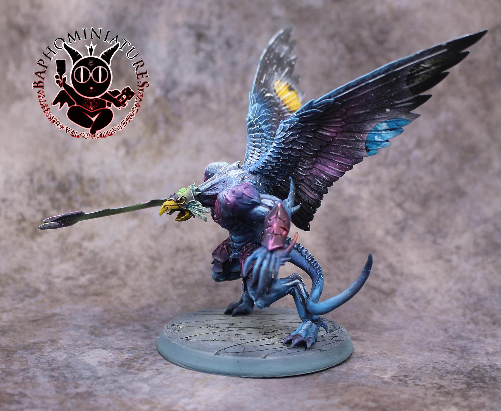 Bloodcrushers, Daemon Prince, Tzeentch