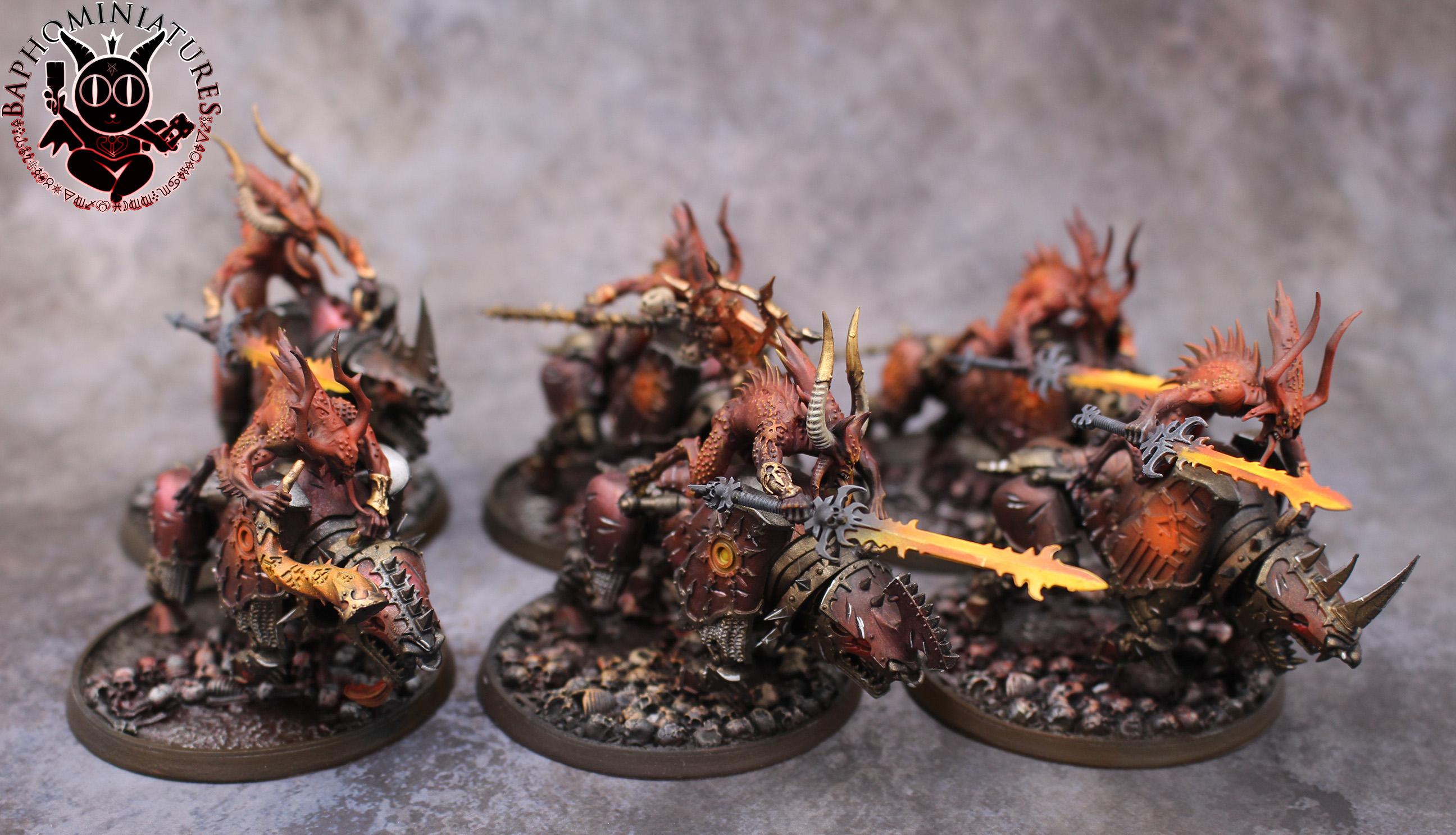 Bloodcrushers, Daemon Prince, Tzeentch