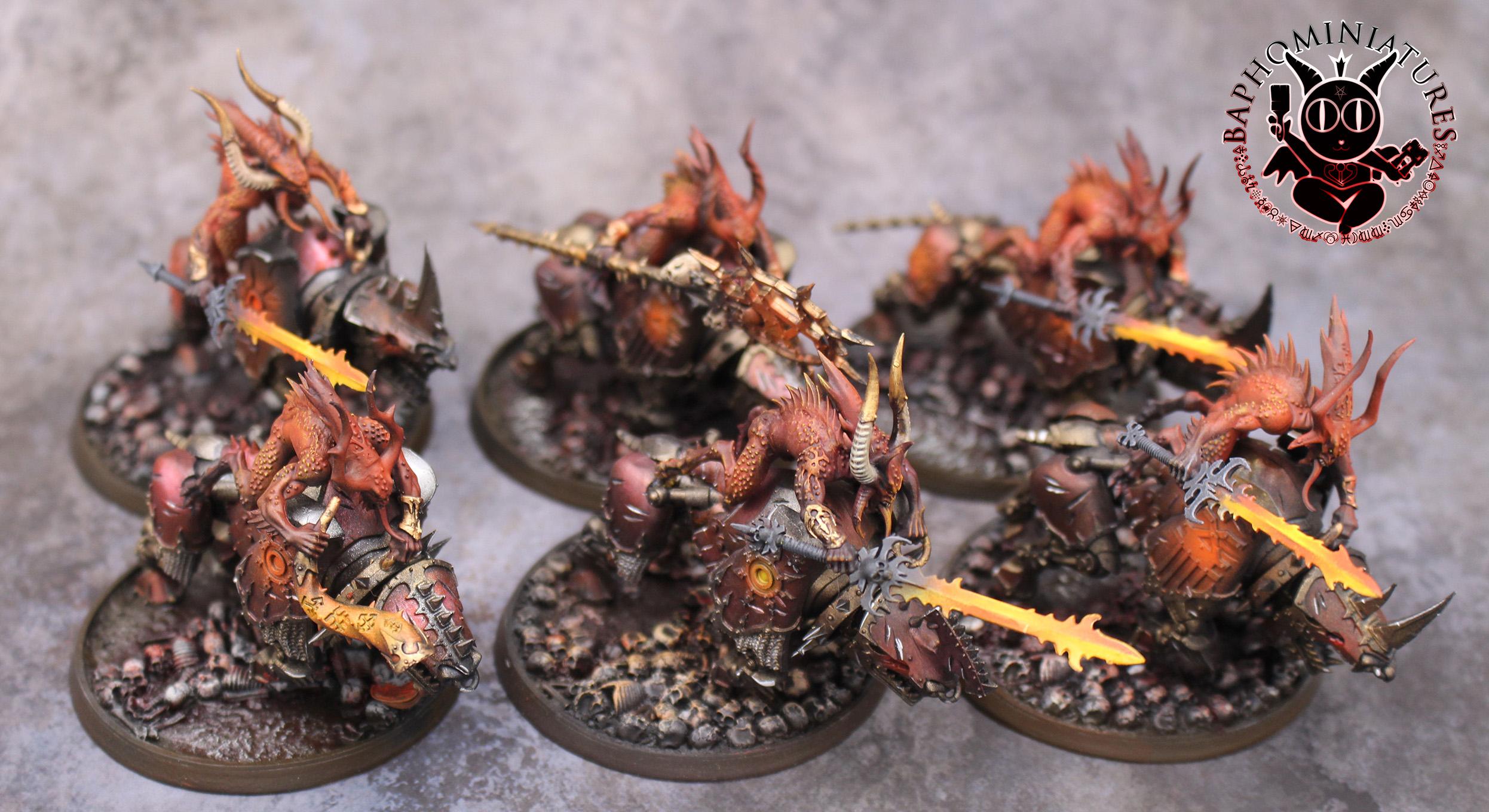 Bloodcrushers, Daemon Prince, Tzeentch