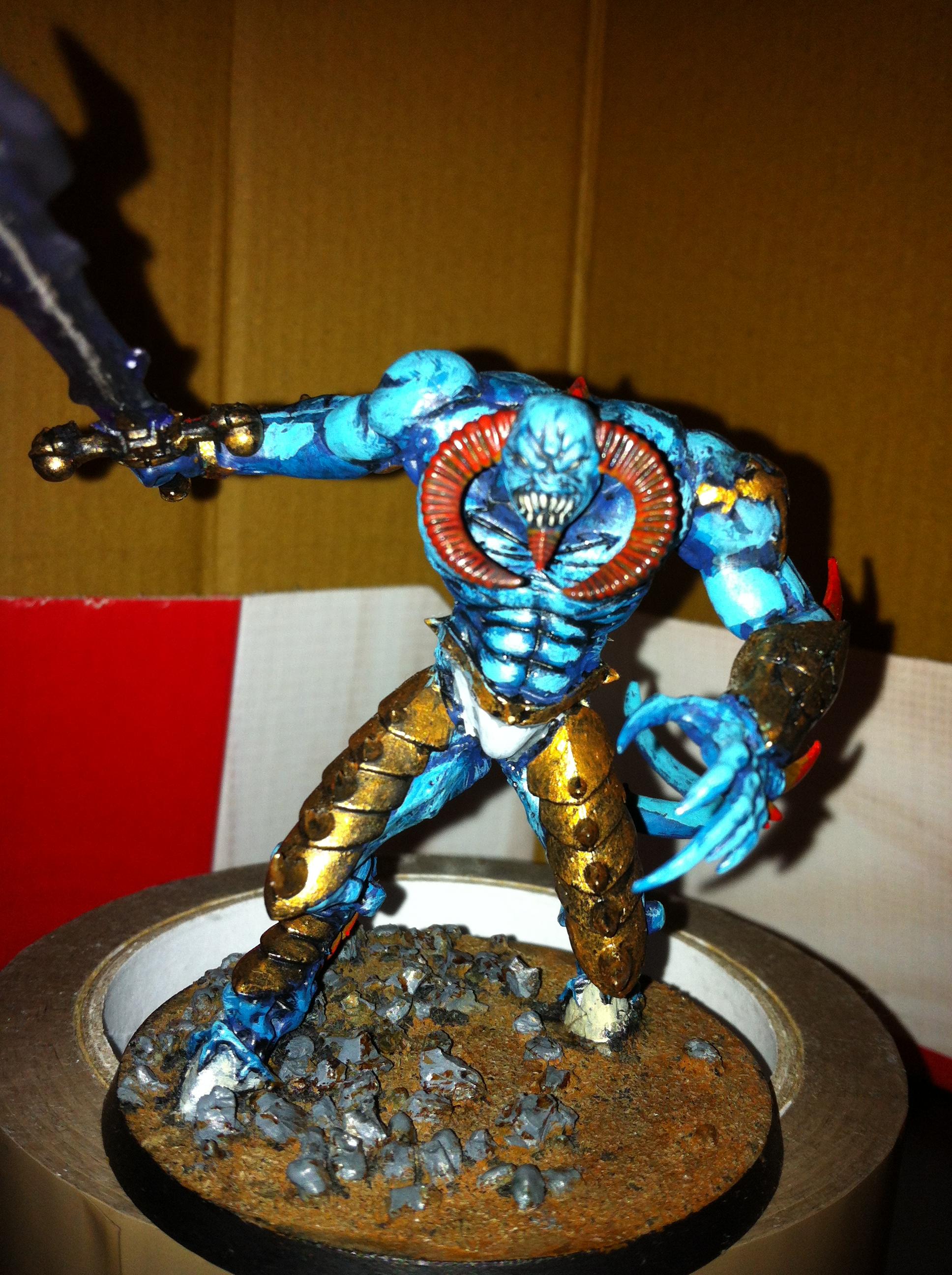 Blue, Chaos, Daemon Prince, Daemons, Greater Daemon, Greater Demon, Tzeentch
