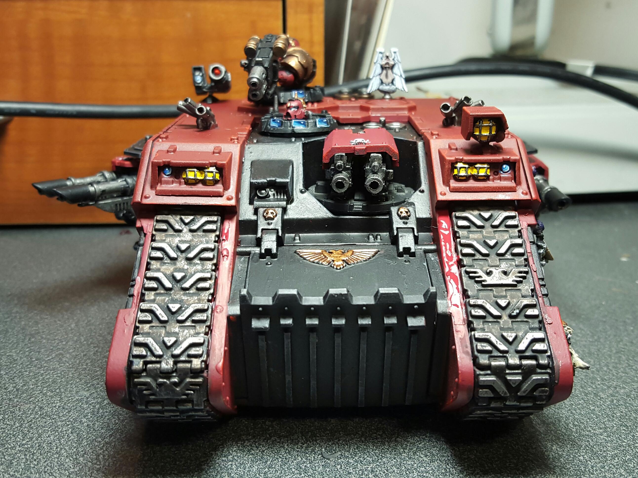Blood Angels, Heavy Bolter, Land Raider, Las Cannon, Multi Melta, Scrolls