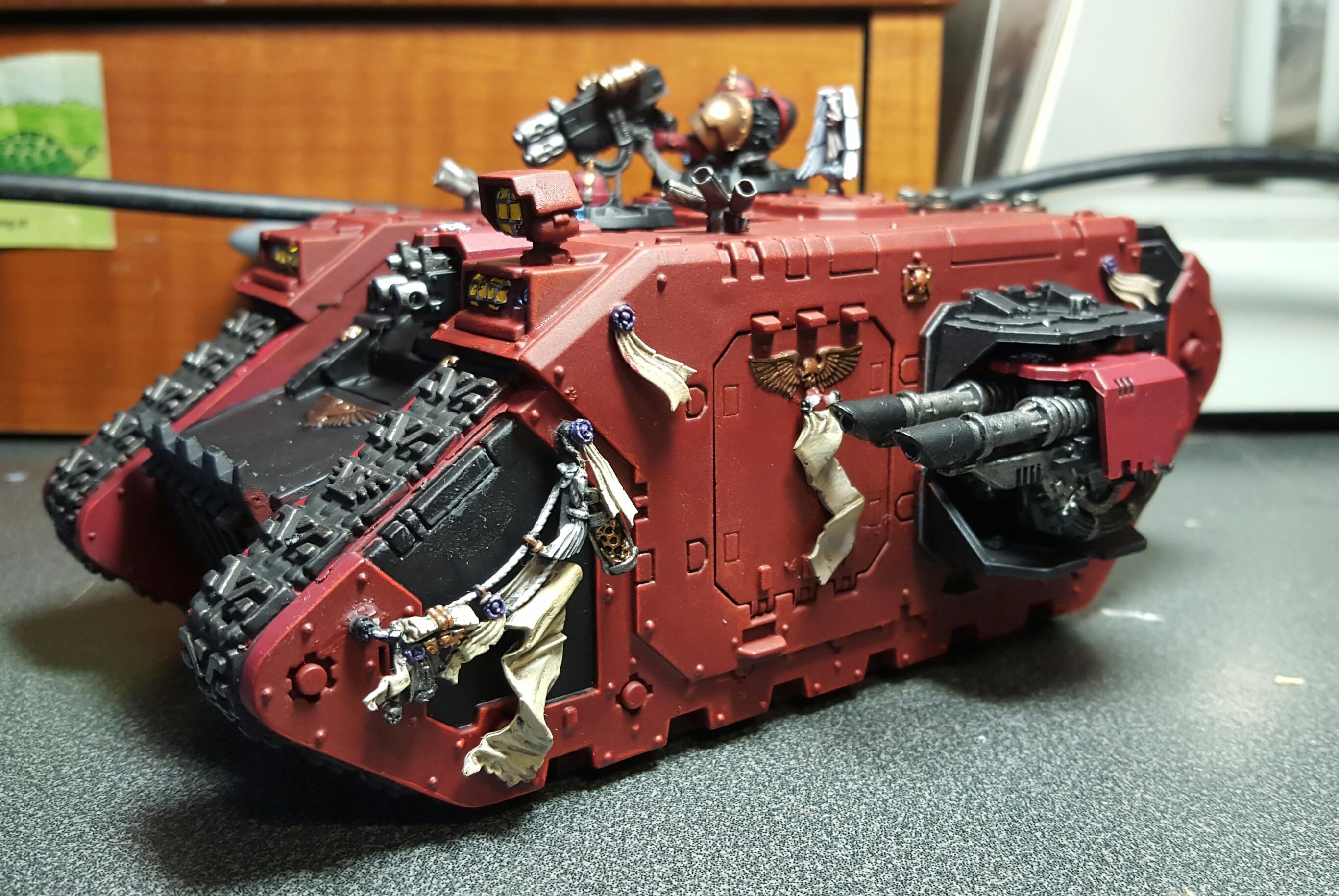 Blood Angels, Heavy Bolter, Land Raider, Las Cannon, Multi Melta, Scrolls