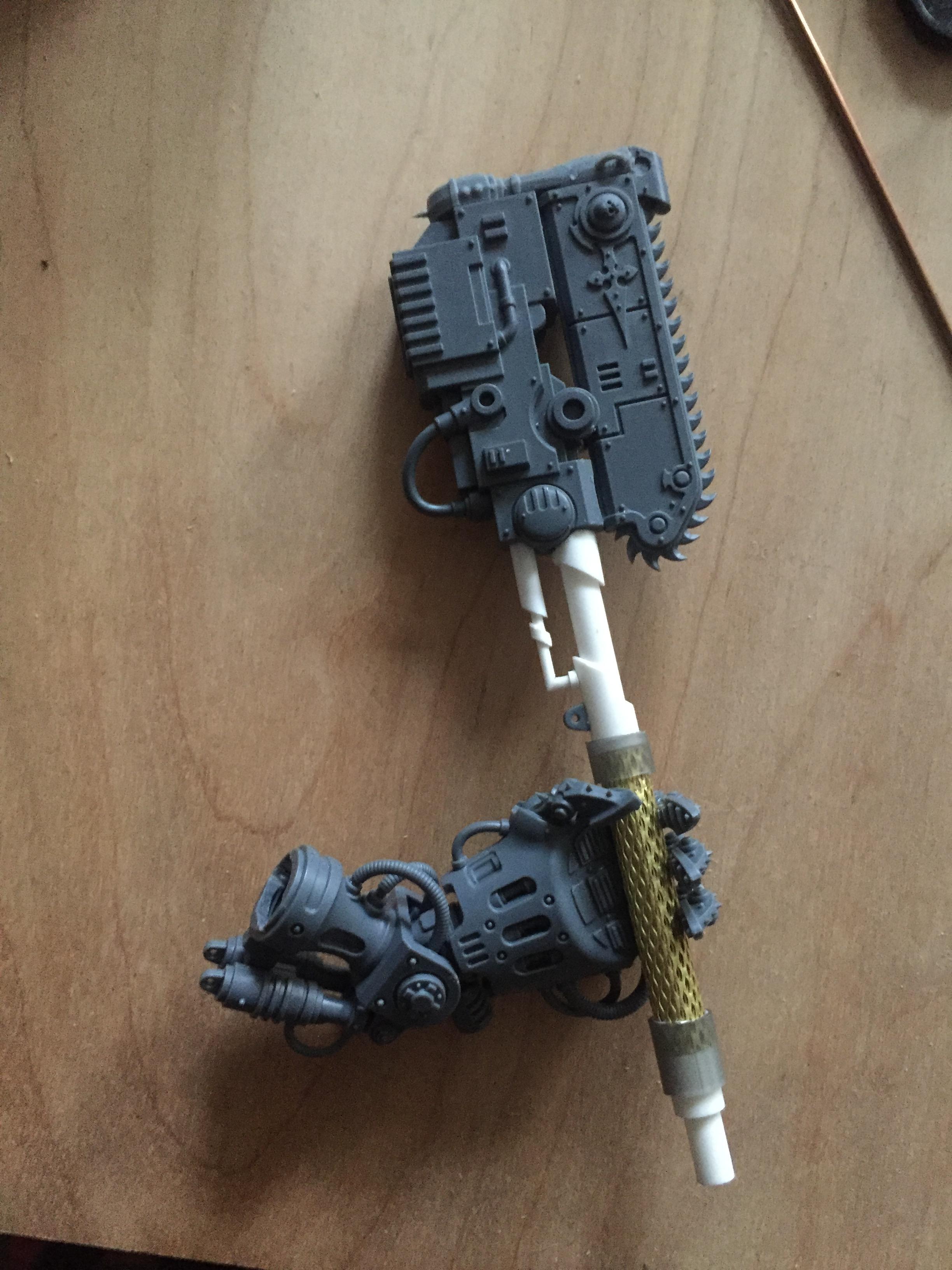 Chainaxe, Conversion, Imperial Knight, Warhammer 40,000