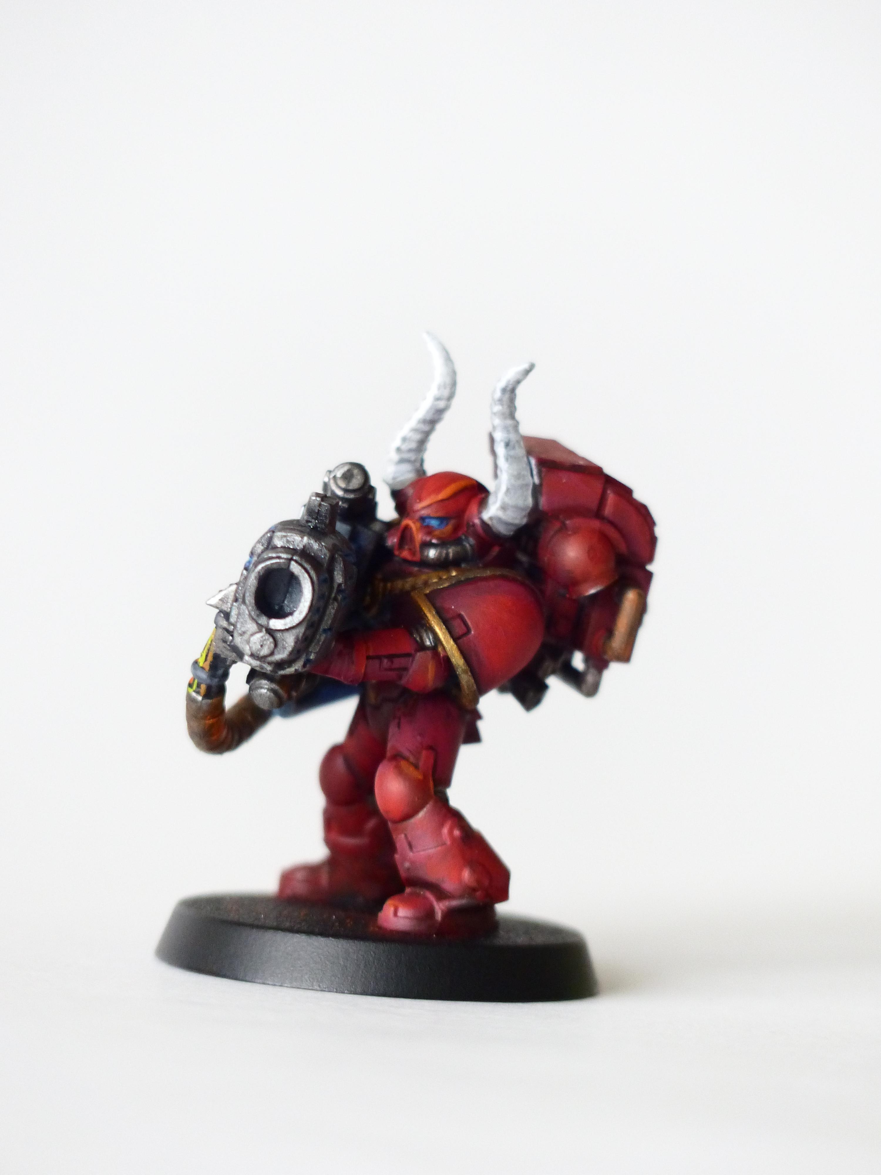 Chaos, Chaos Space Marines, Crimson Slaughter, Havocs, Heavy Weapon, Lascannon, Missile Launcher, Plasma Cannon, Space Marines