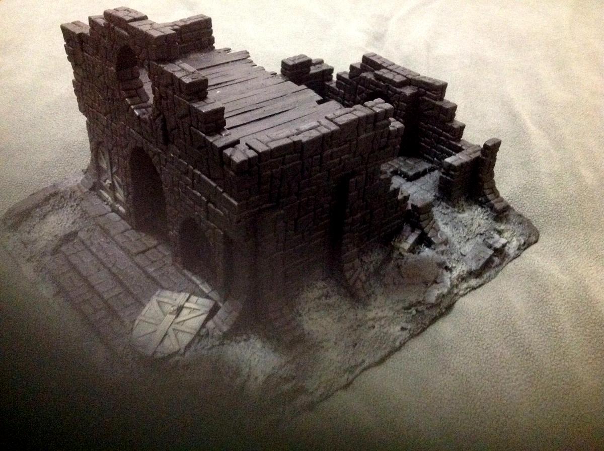 Ruin, Terrain, church ruin