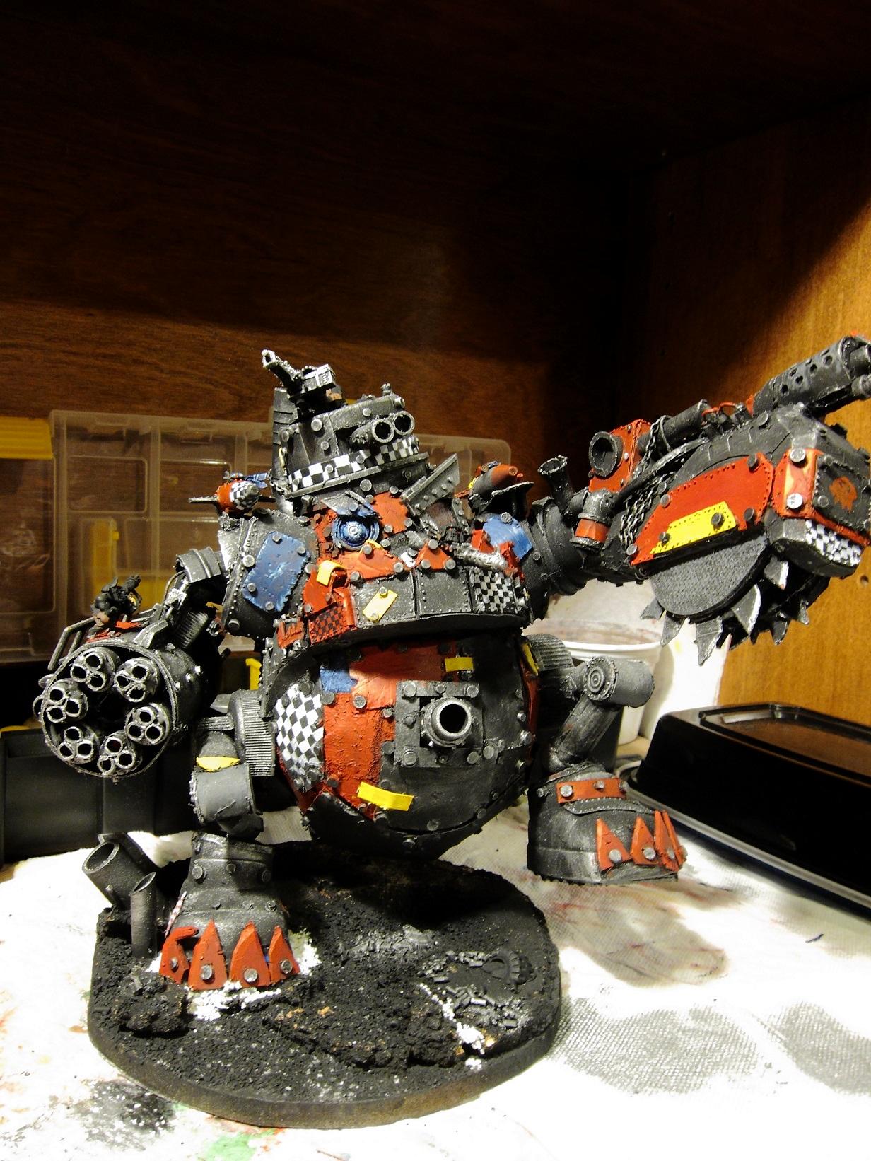 Big Mek, Big Mek Stompa, Lifta Dropa, Ork Conversion, Ork Titan, Orks, Potato Head, Potatohead Stompa, Stompa, Super Heavy Spud, Super-heavy, Tater Titan, Titan