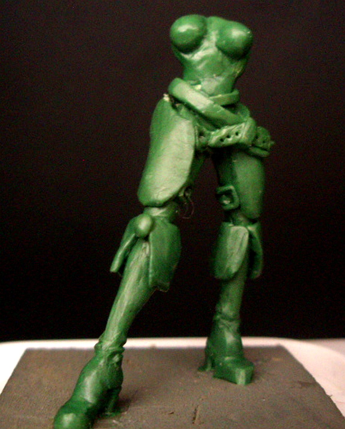 Comic, Dame Orchid, Pawns Of Fate, Sculpting