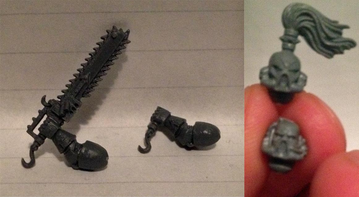 Chaos, Chaos Space Marines, Custom, Mod, Warhammer 40,000, Work In Progress